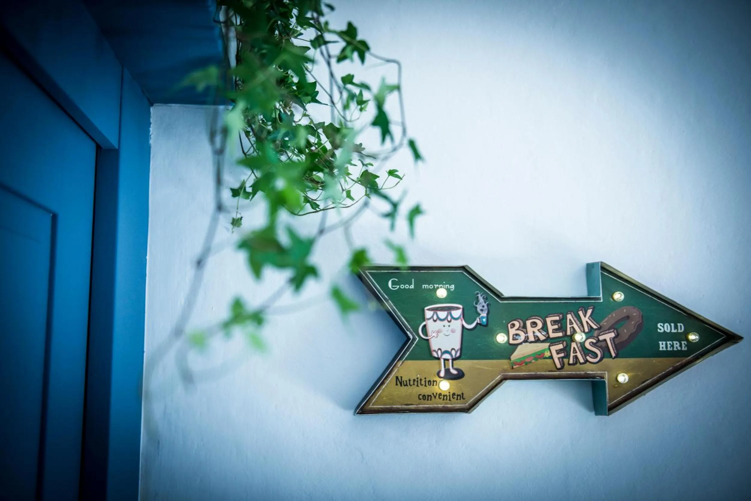 Decorative detail in Mi&Ti Bed&Breakfast