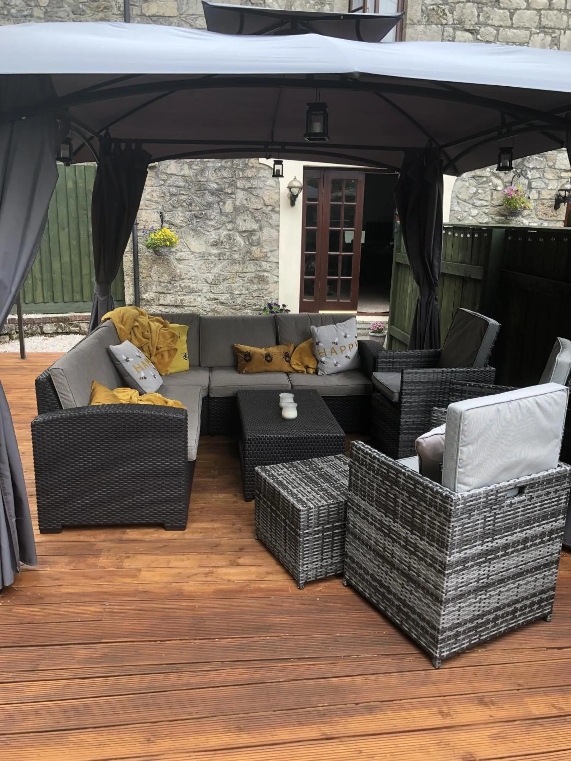 Garden in The Chapel Guest House