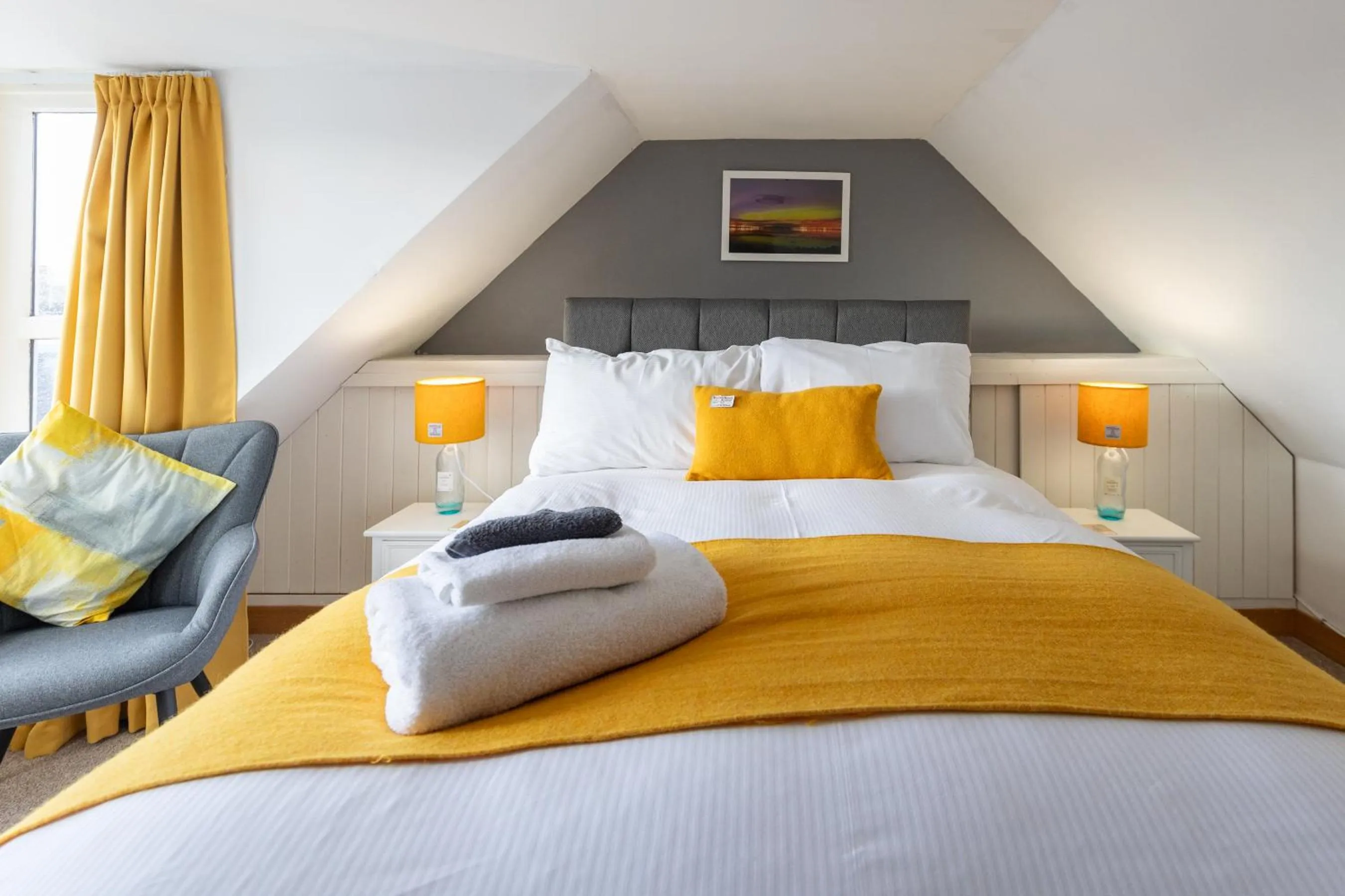 Bed in Stornoway Bed and Breakfast