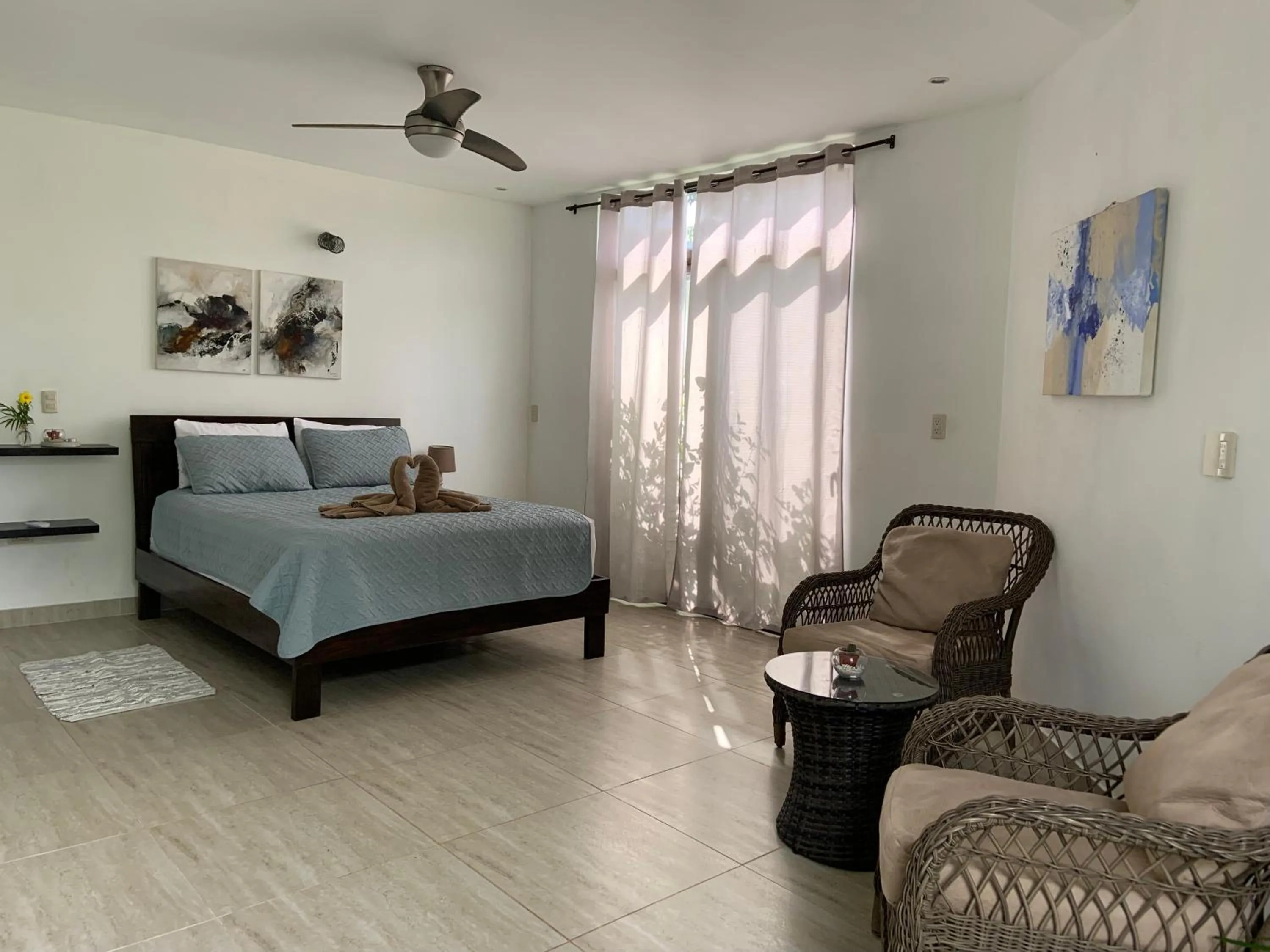Bedroom, Bed in Las Perlitas Rentals Playa Samara