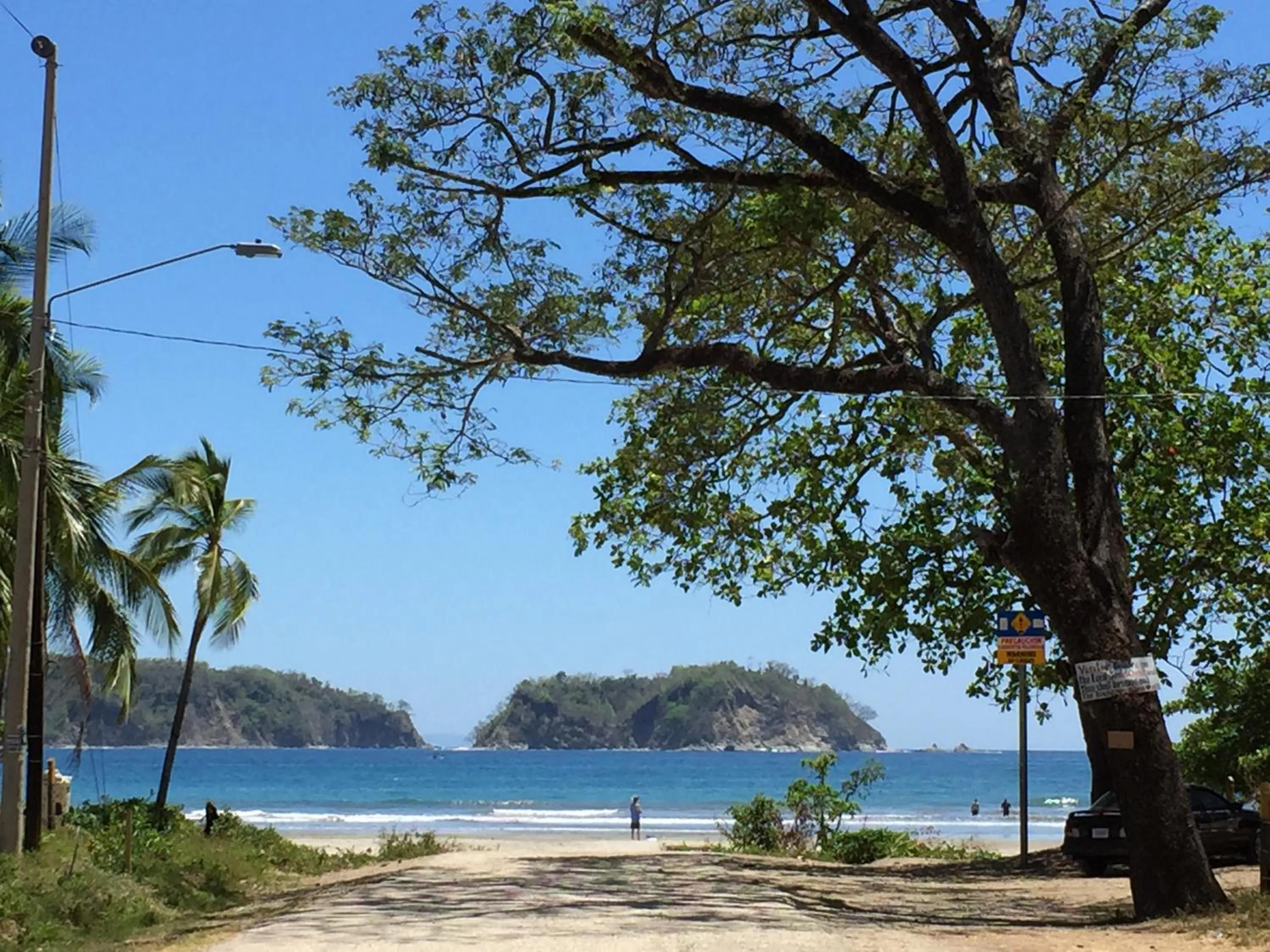 Beach in Las Perlitas Rentals Playa Samara