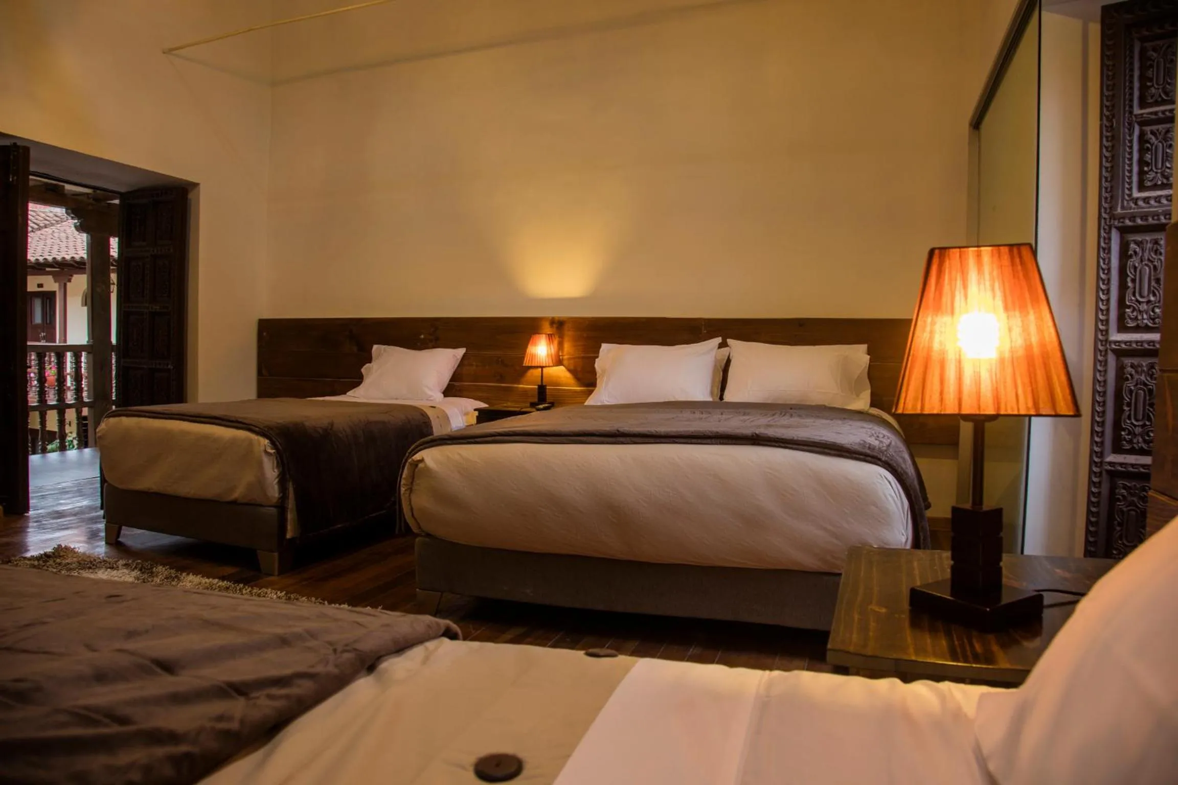 Bathroom, Bed in Hotel Casa Fierro Cusco