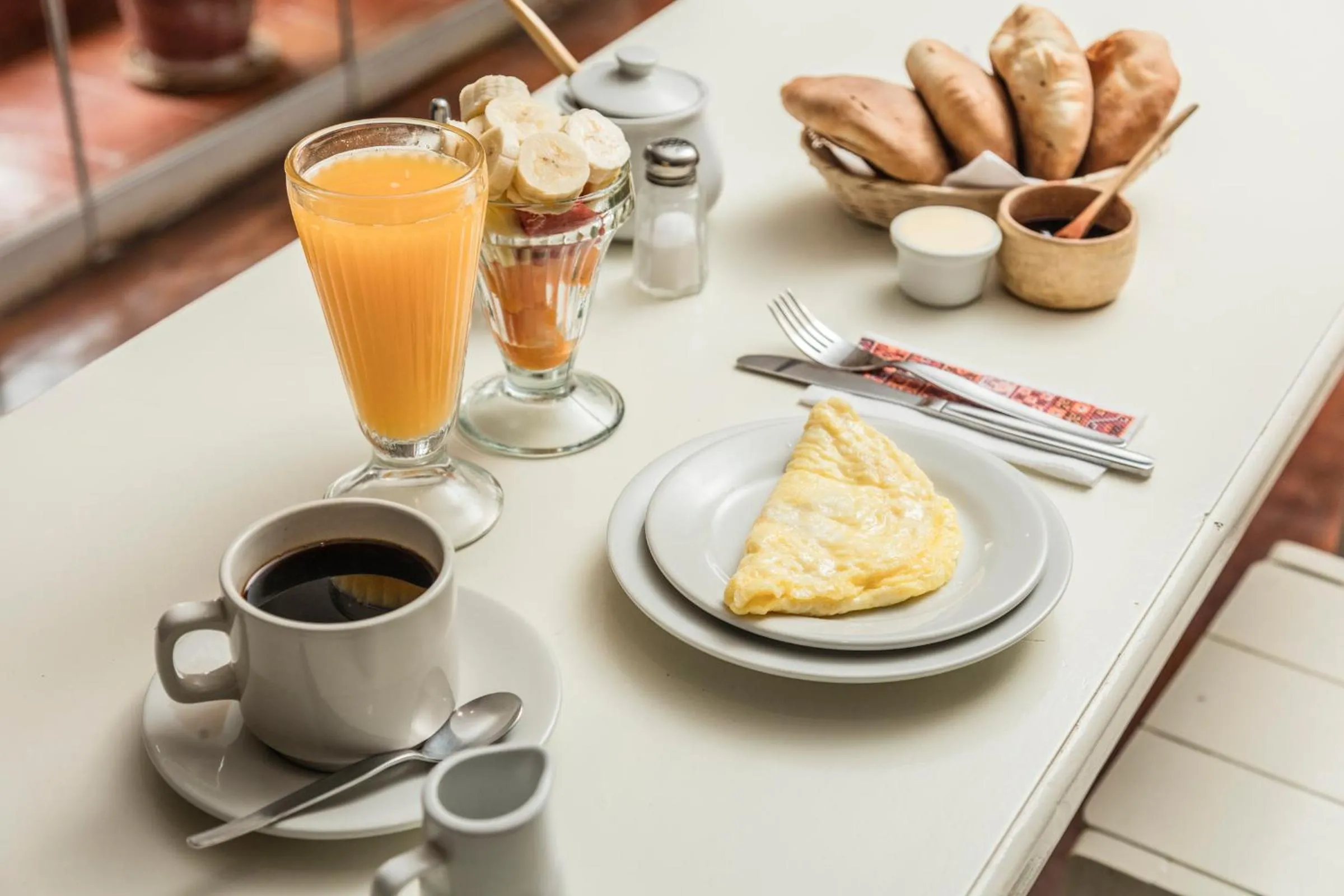 Breakfast in Hotel Casa Fierro Cusco