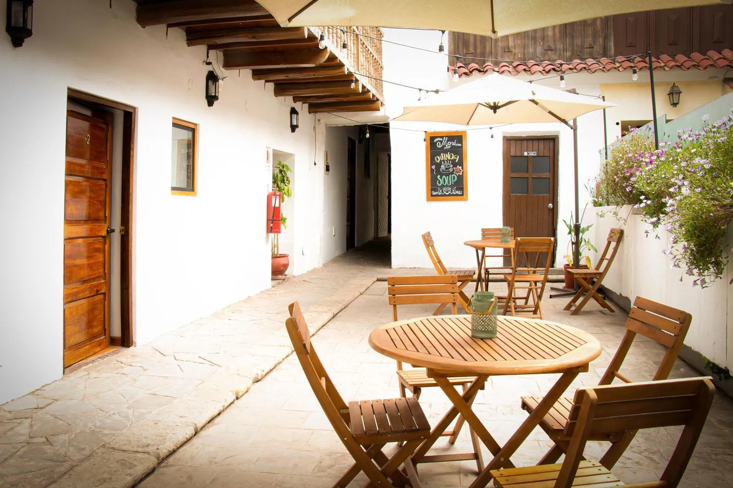 Patio in Hotel Casa Fierro Cusco