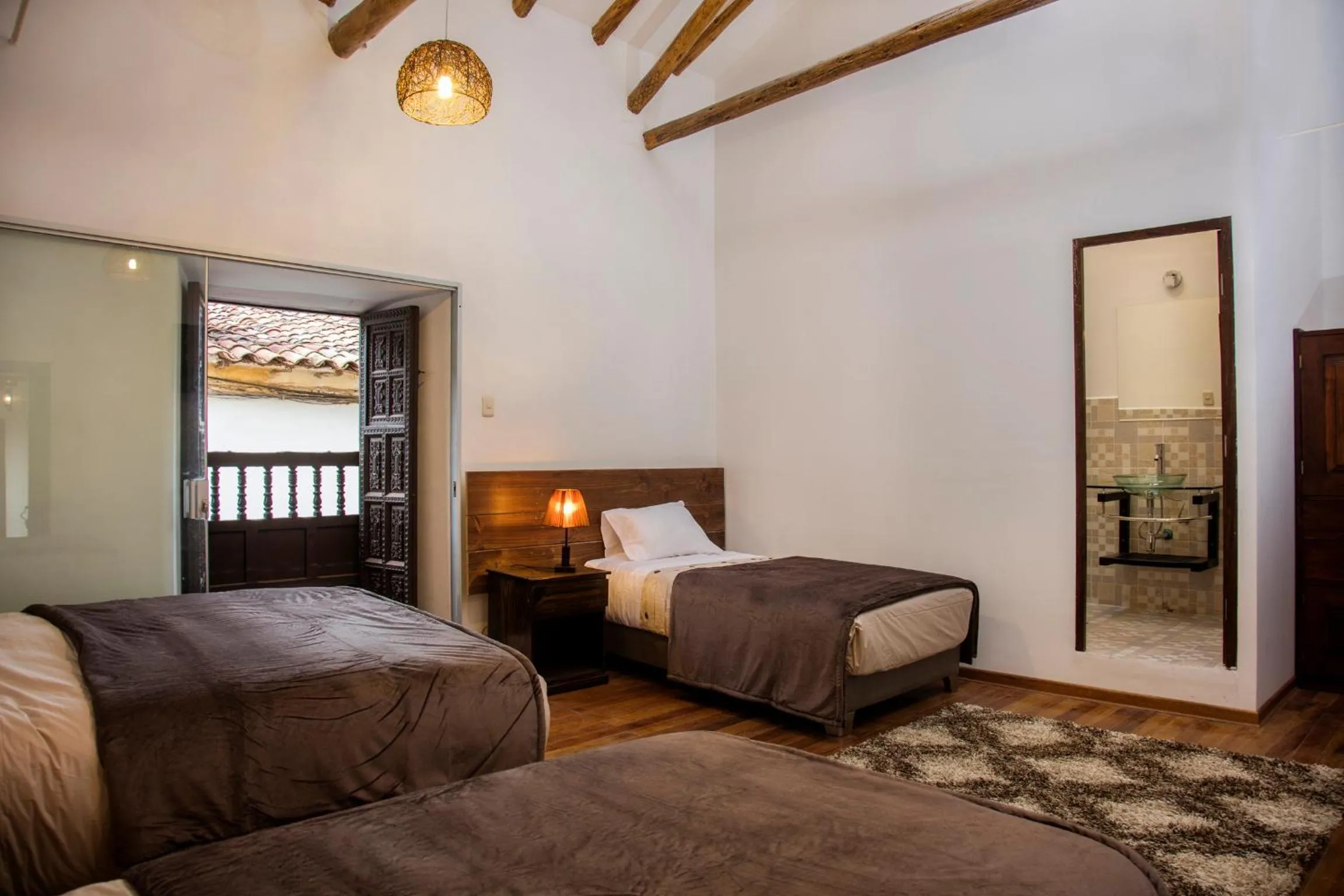Photo of the whole room, Bed in Hotel Casa Fierro Cusco