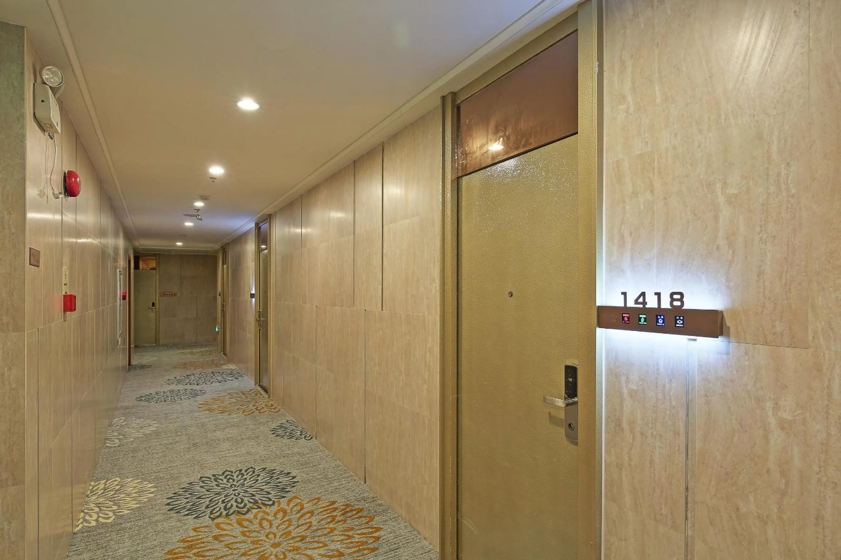 Floor plan in Days Inn South Guangzhou Raiway Station