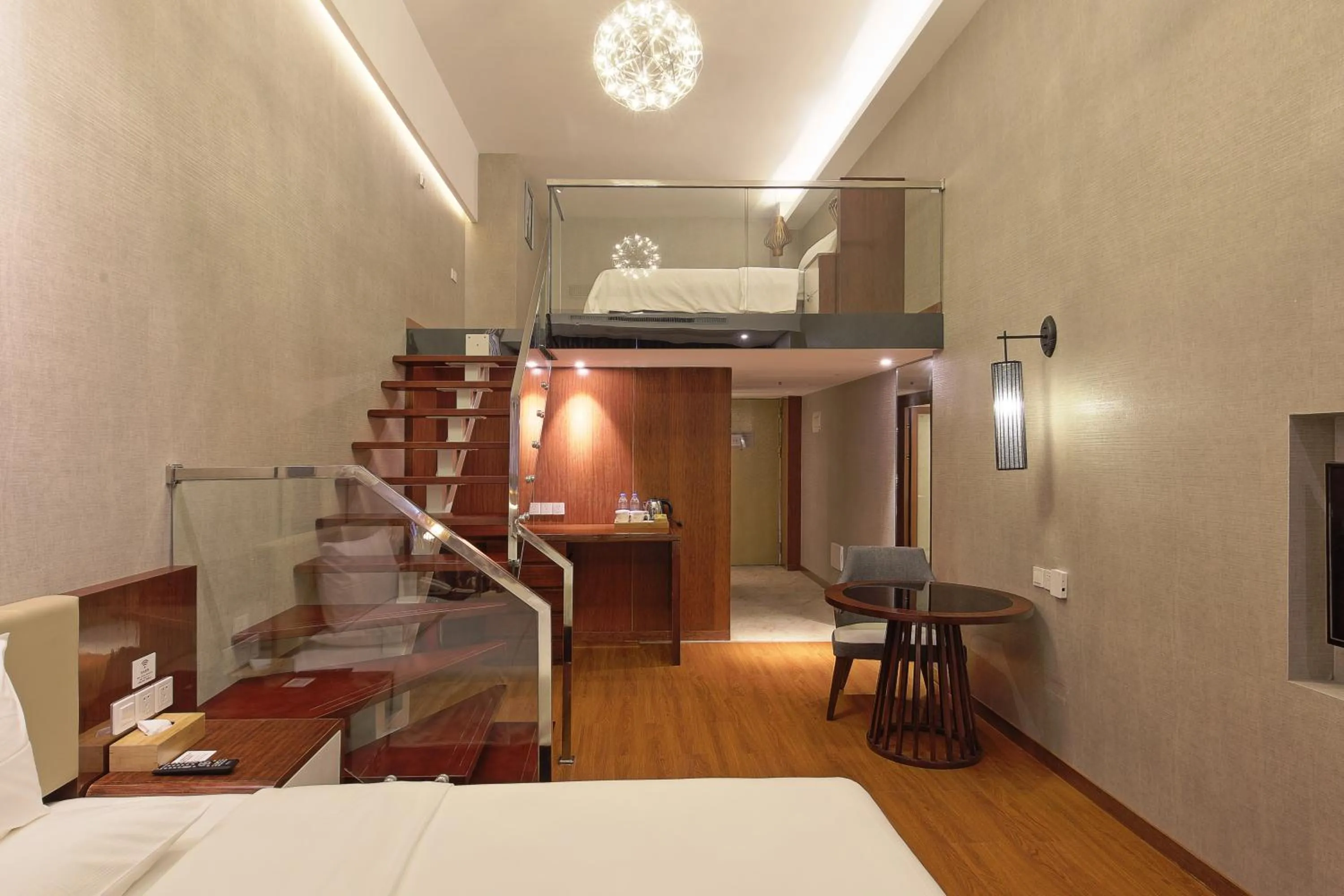 Living room in Days Inn South Guangzhou Raiway Station