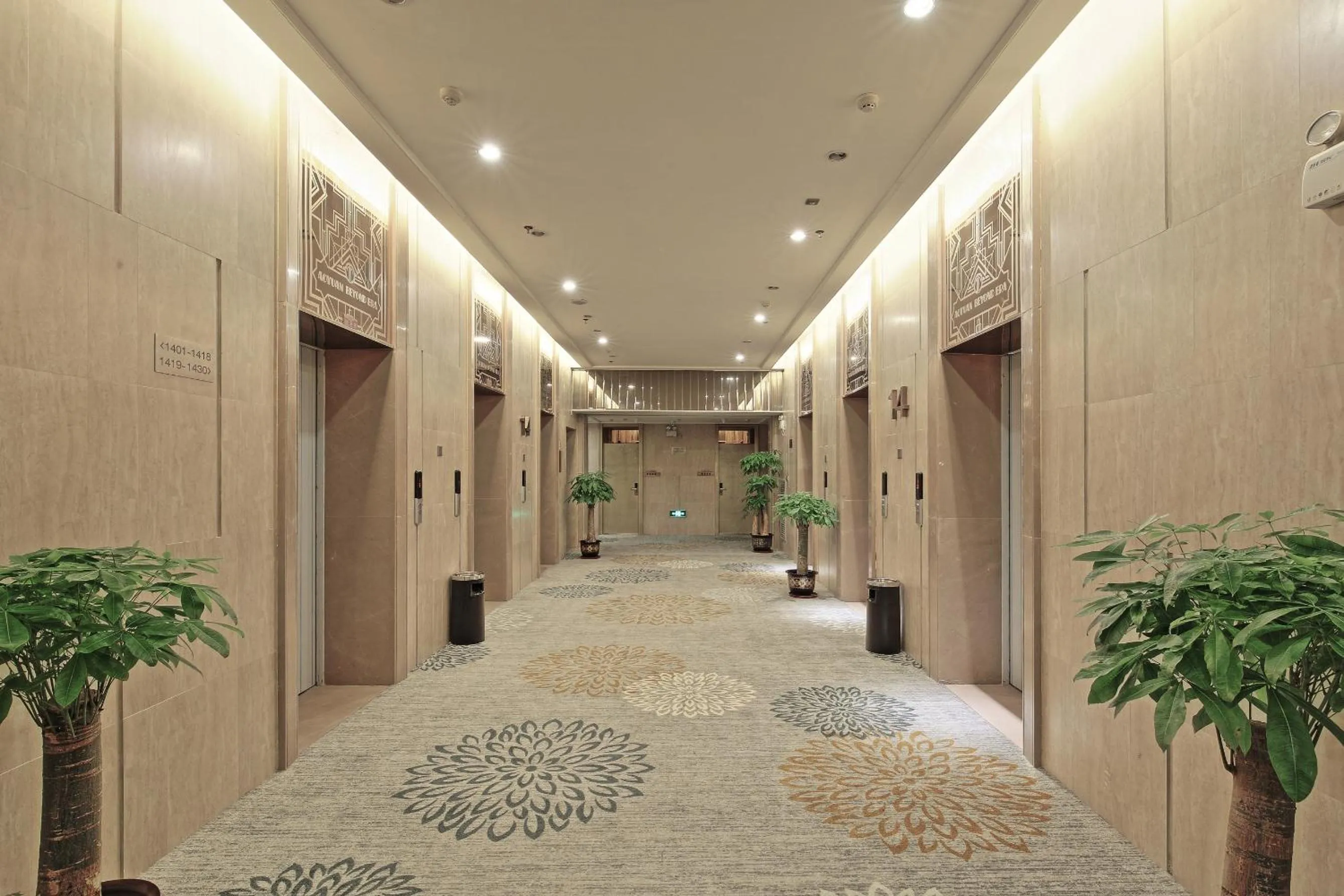 Floor plan in Days Inn South Guangzhou Raiway Station