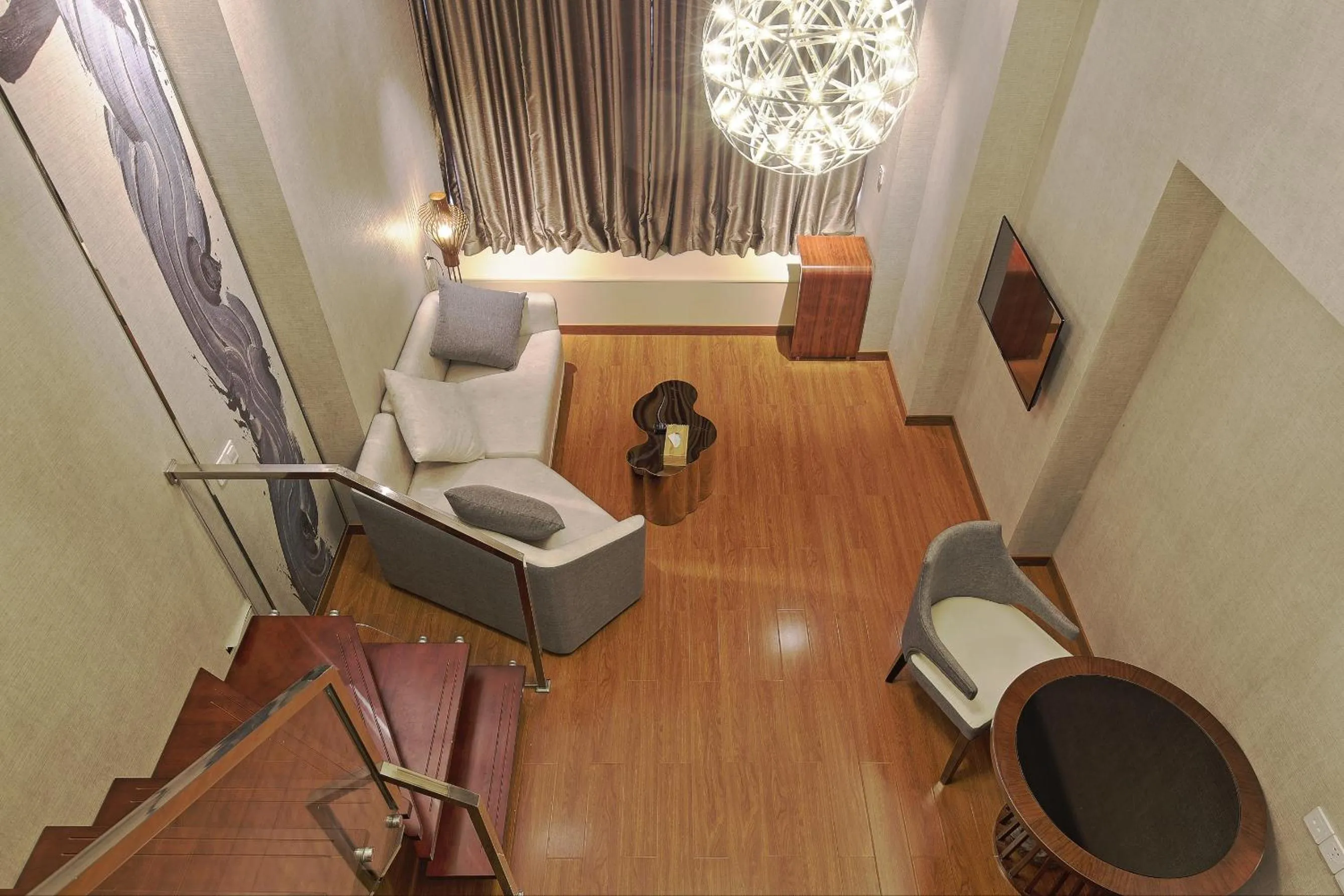 Living room in Days Inn South Guangzhou Raiway Station