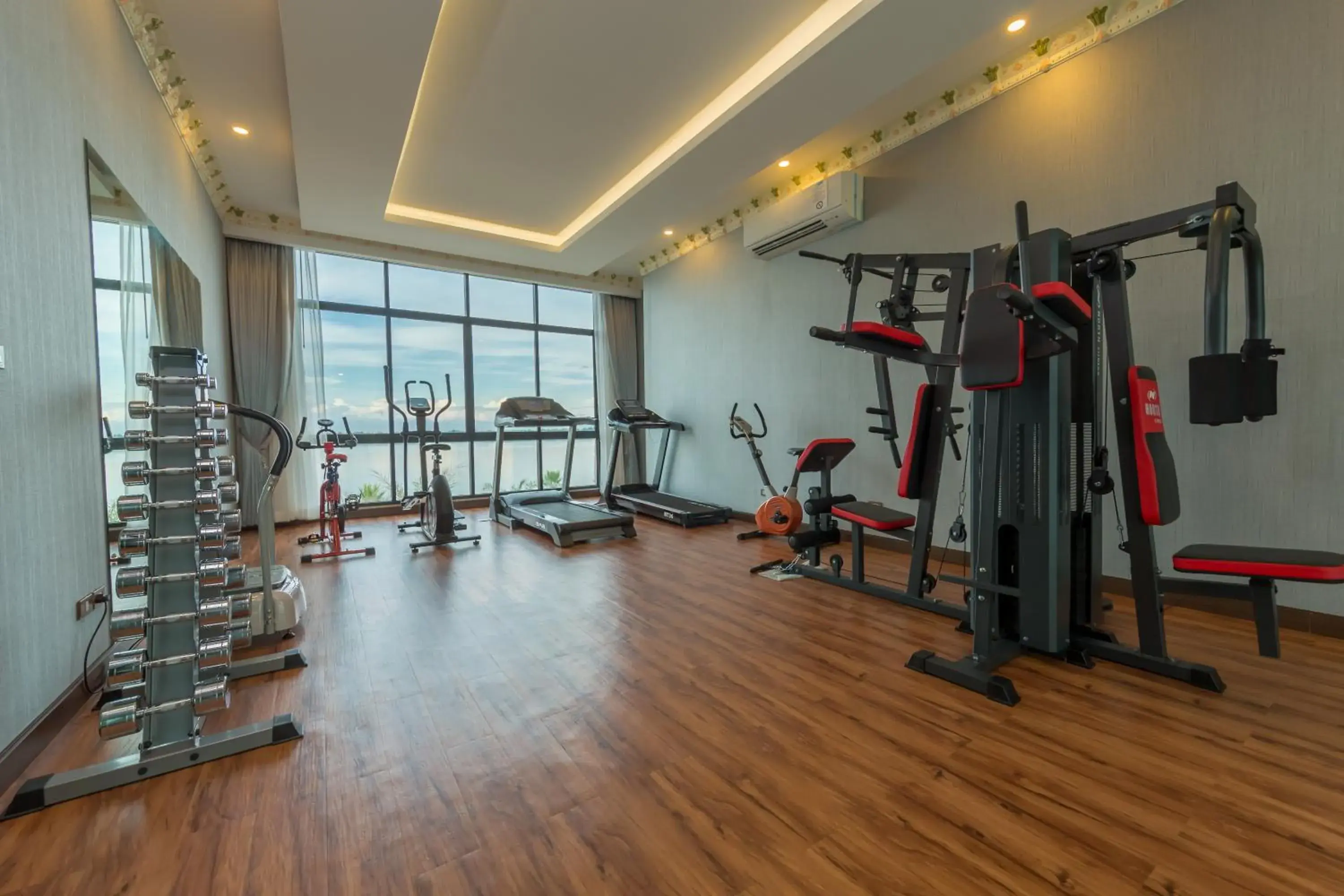 Fitness centre/facilities in Hotel de Ladda Fitness centre/facilities in Hotel de Ladda