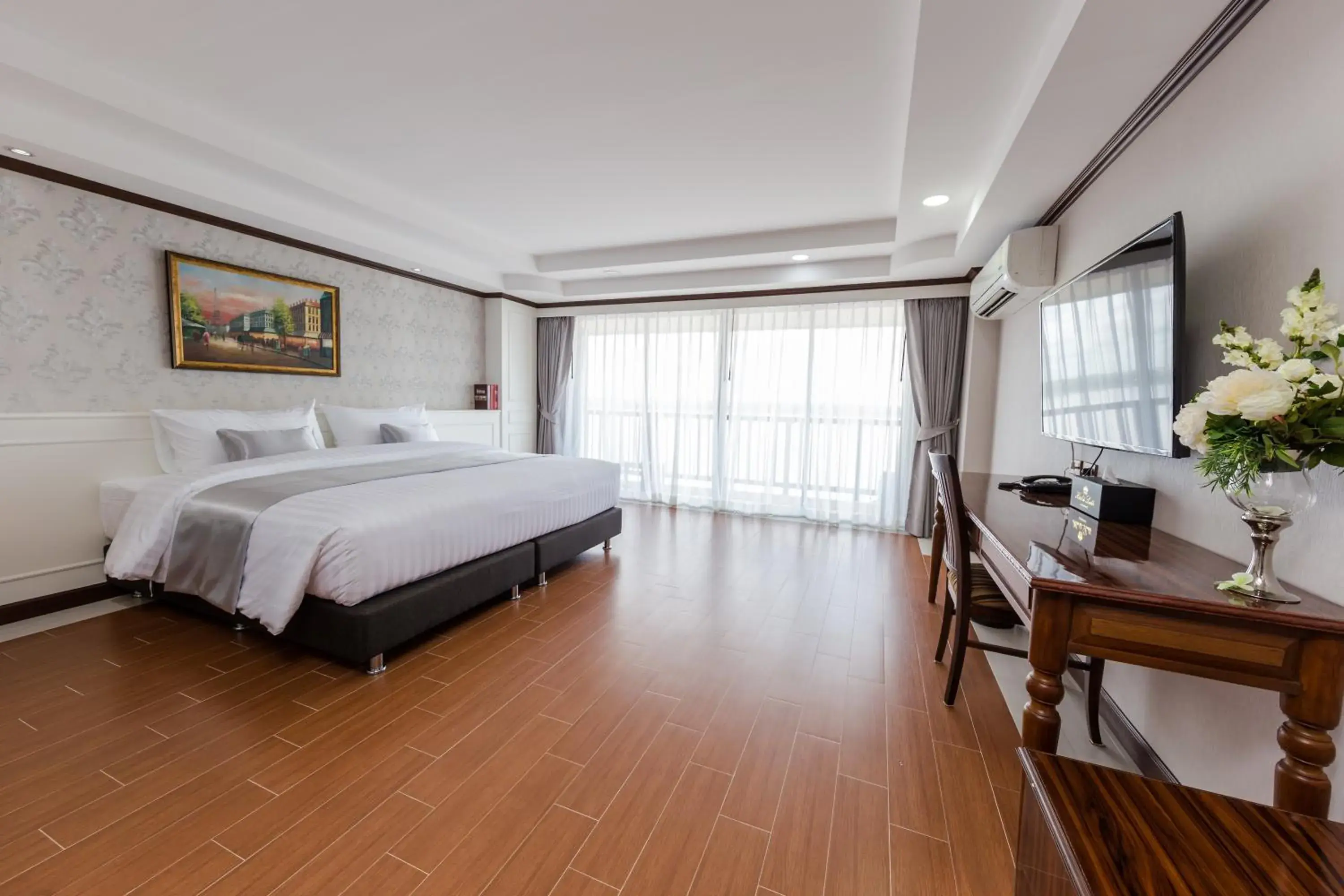 Bed in Hotel de Ladda Bed in Hotel de Ladda