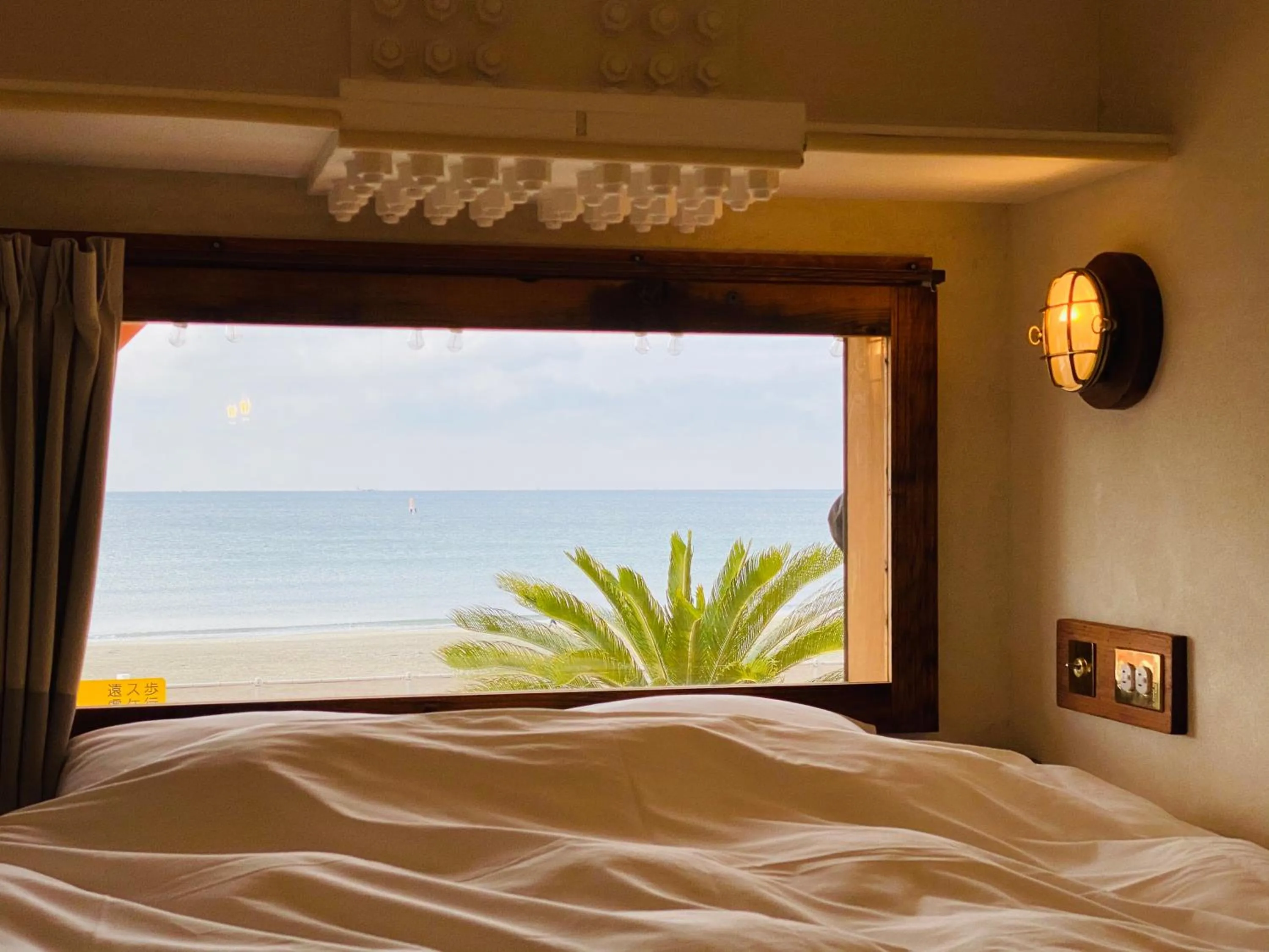 Sea view, Bed in GOOD MORNING ZAIMOKUZA
