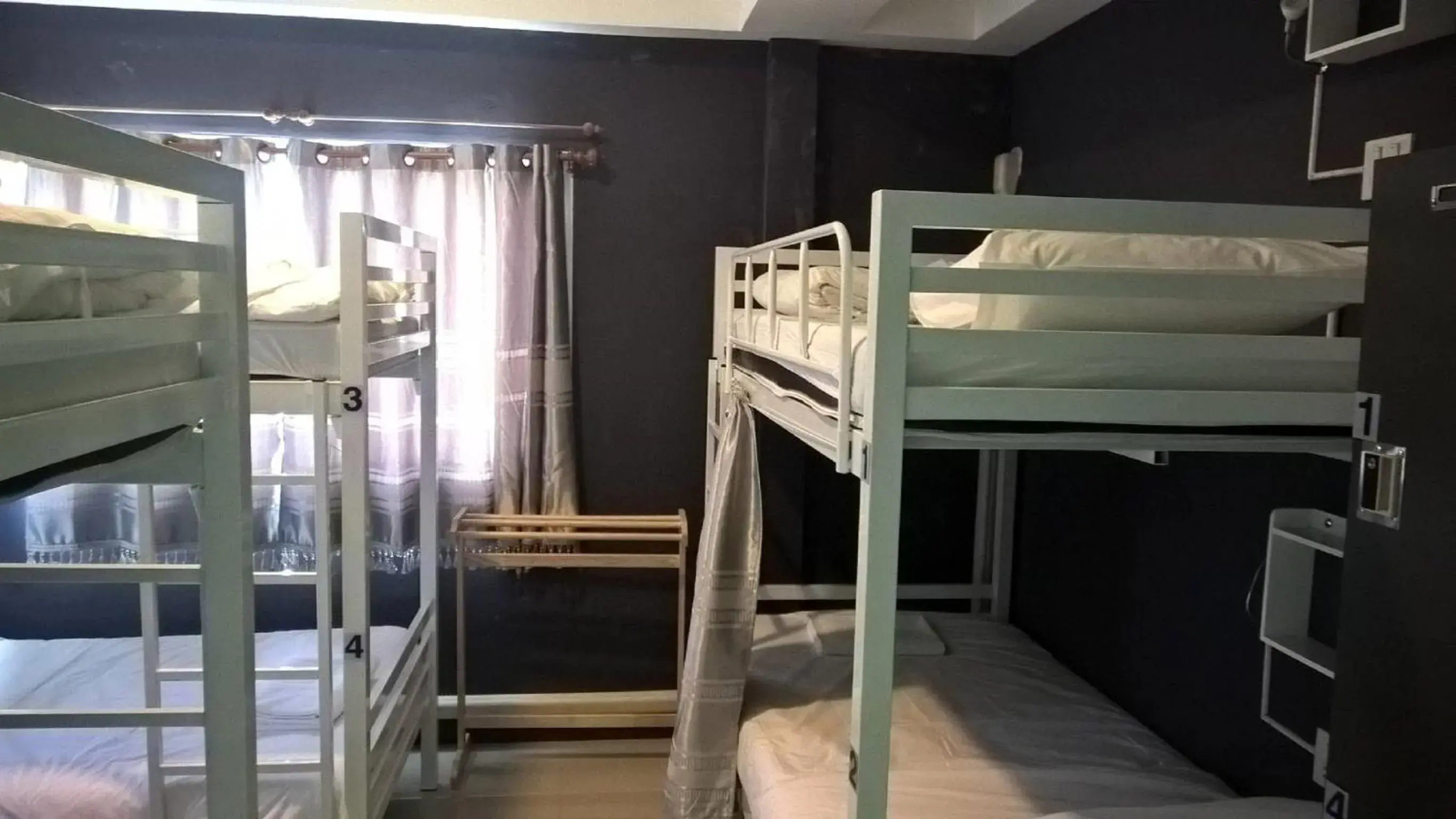 Bunk Bed in Male Dormitory Room in Mahannop Hostel Bunk Bed in Male Dormitory Room in Mahannop Hostel
