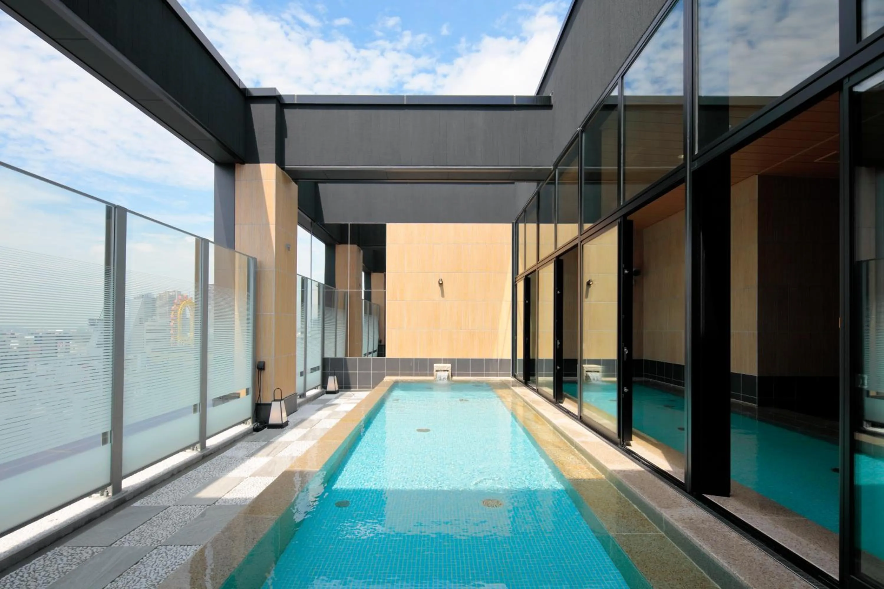 Open Air Bath in Candeo Hotels Osaka Namba