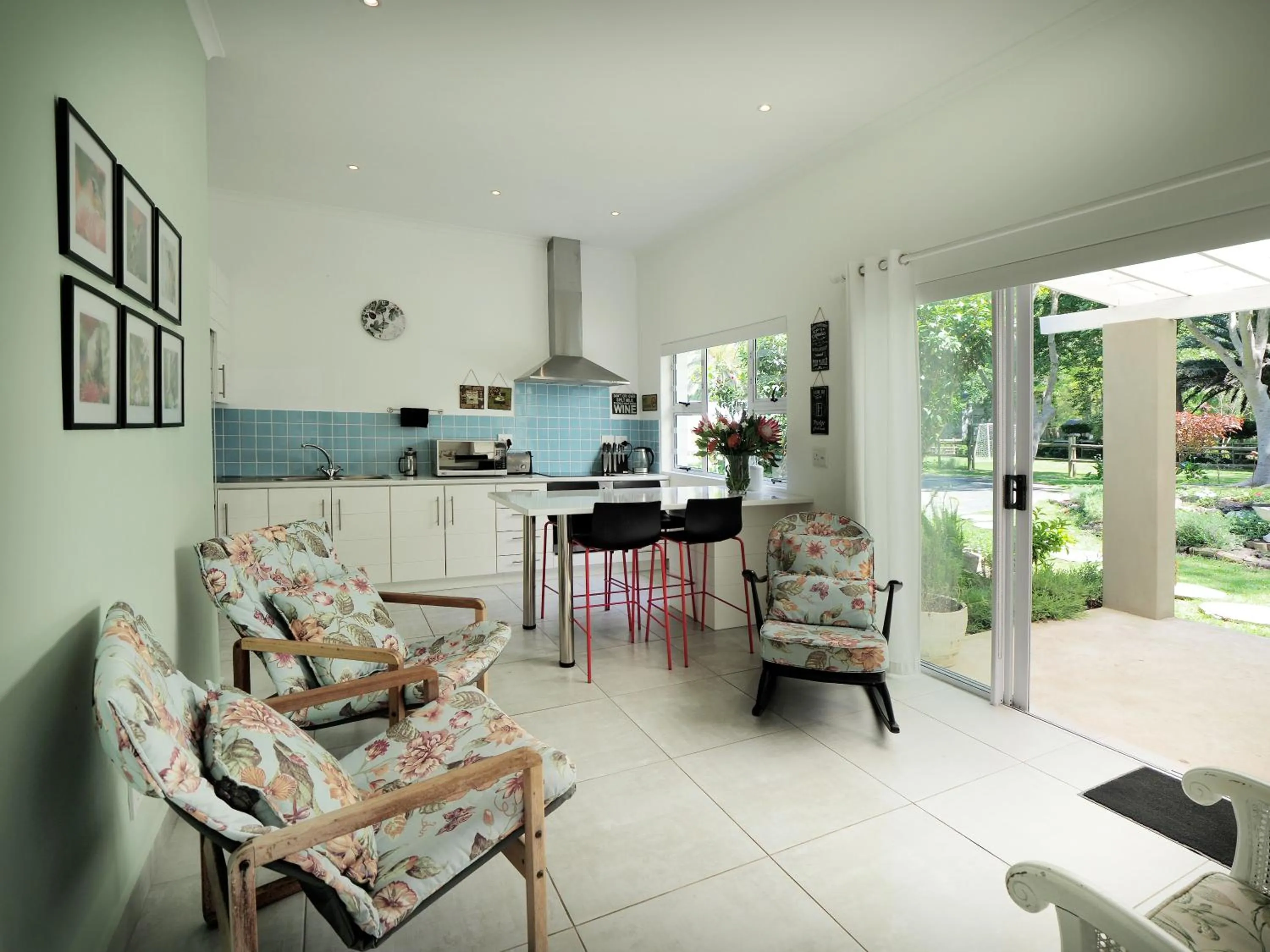 Patio in Waterland Lodge