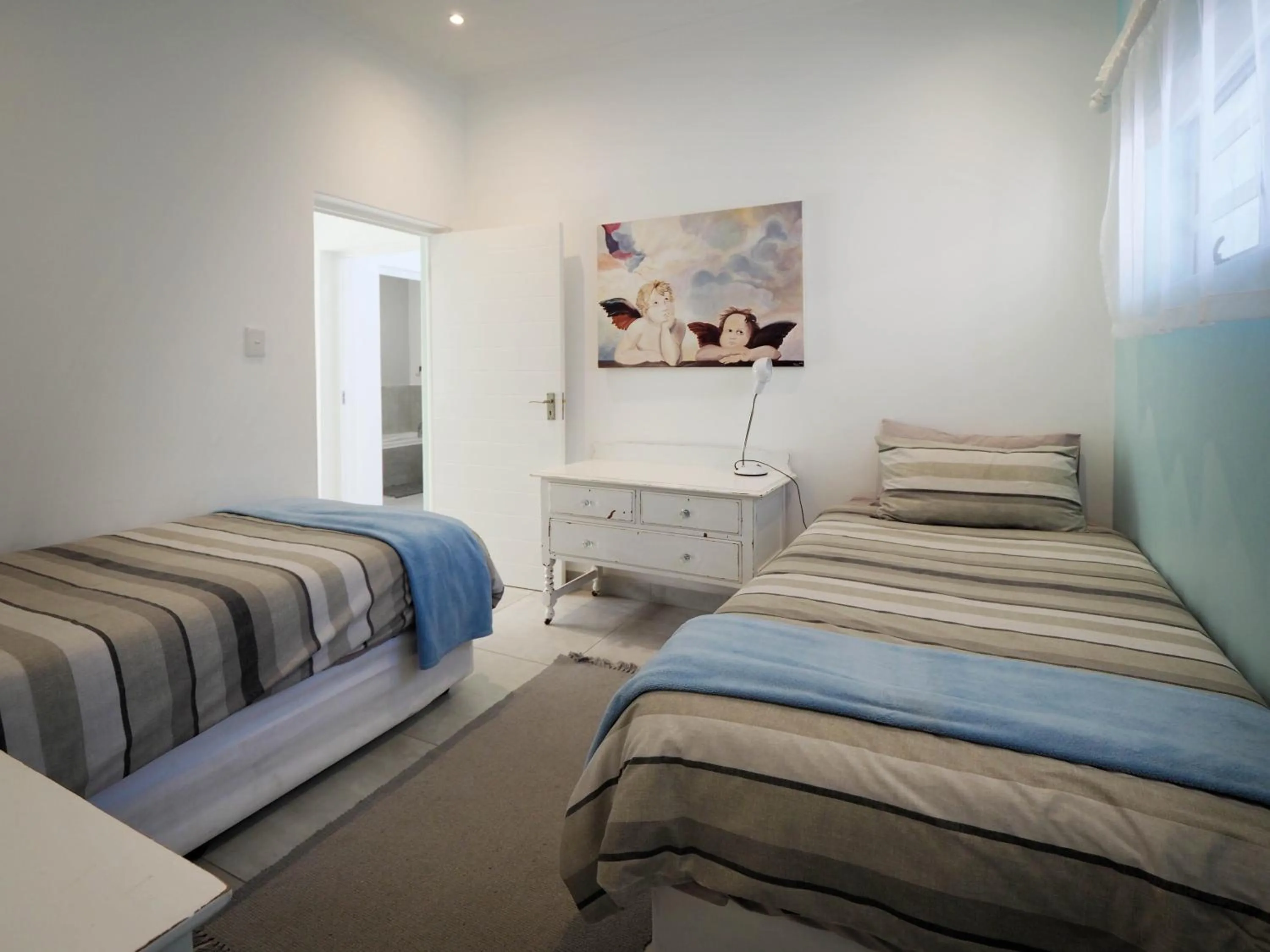 Bed in Waterland Lodge