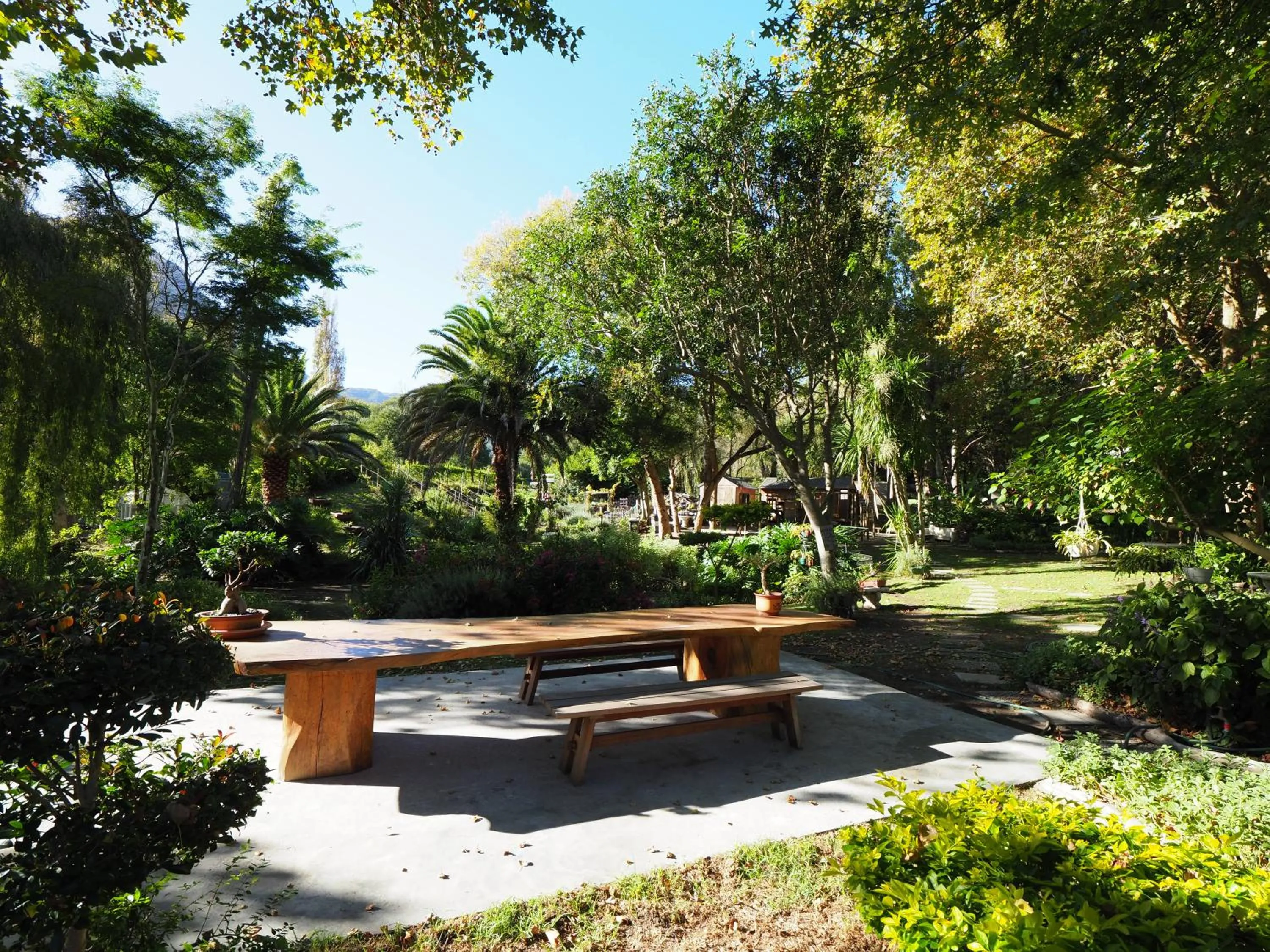 Garden in Waterland Lodge