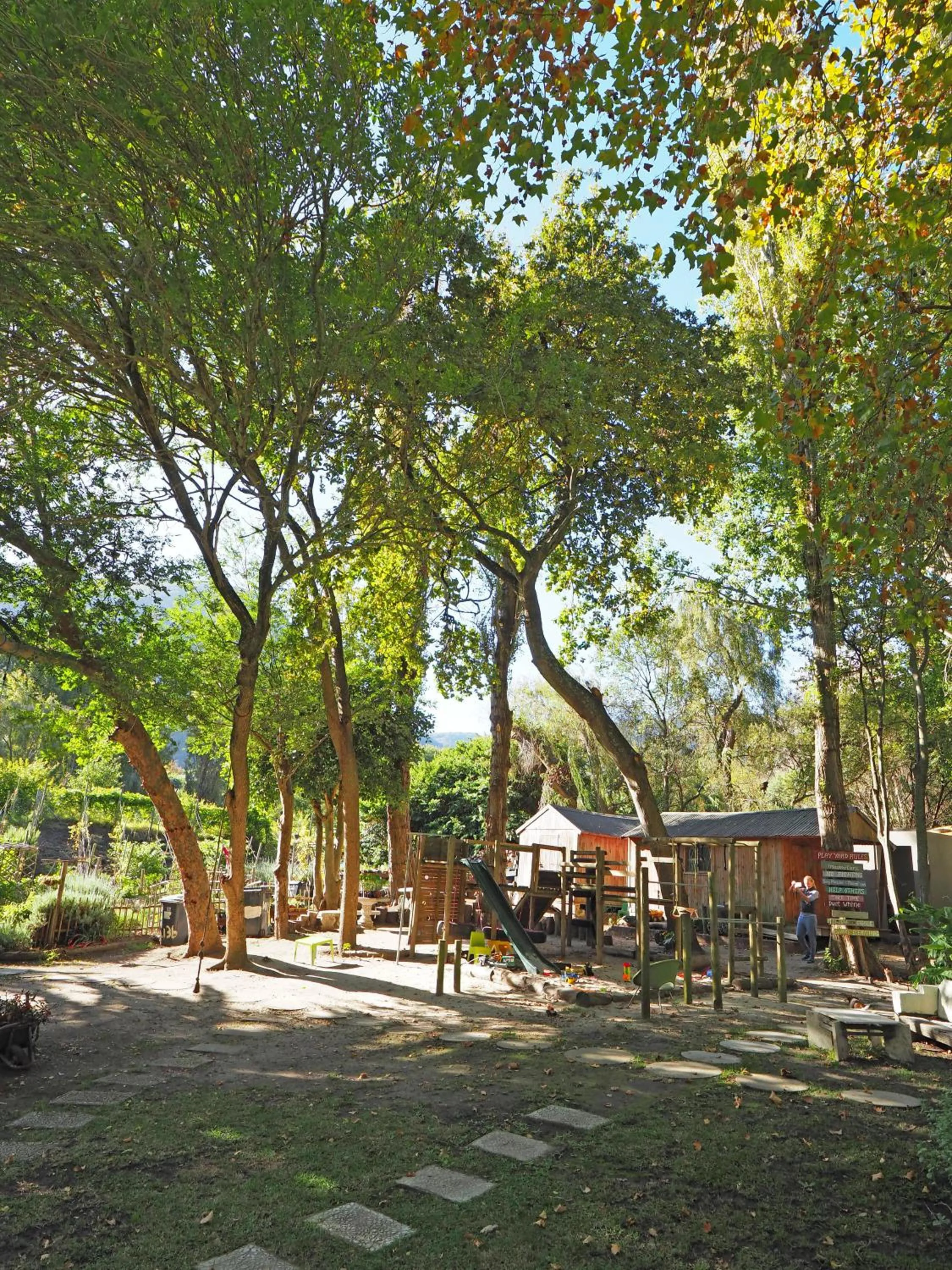 Garden in Waterland Lodge