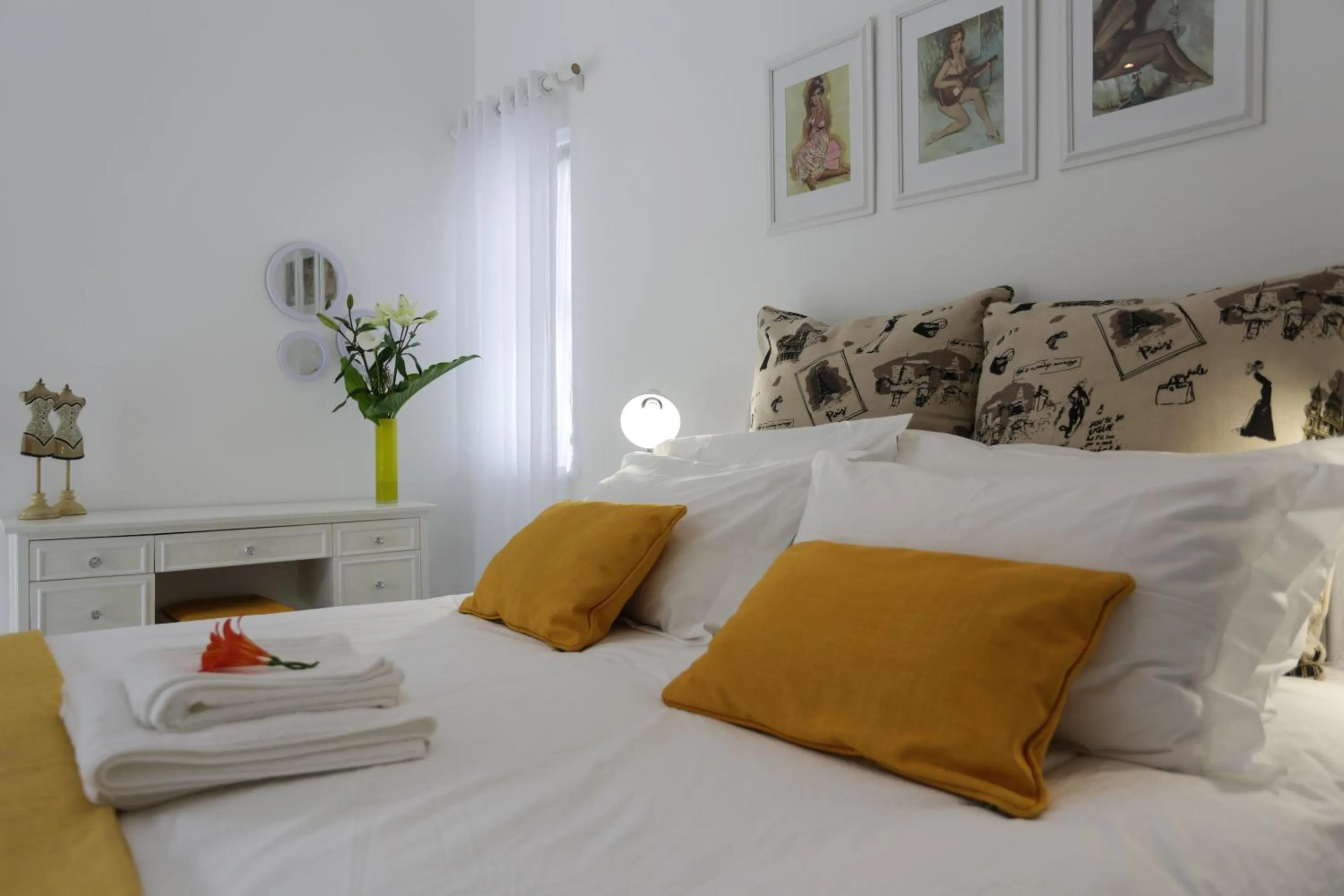 Bed in Waterland Lodge