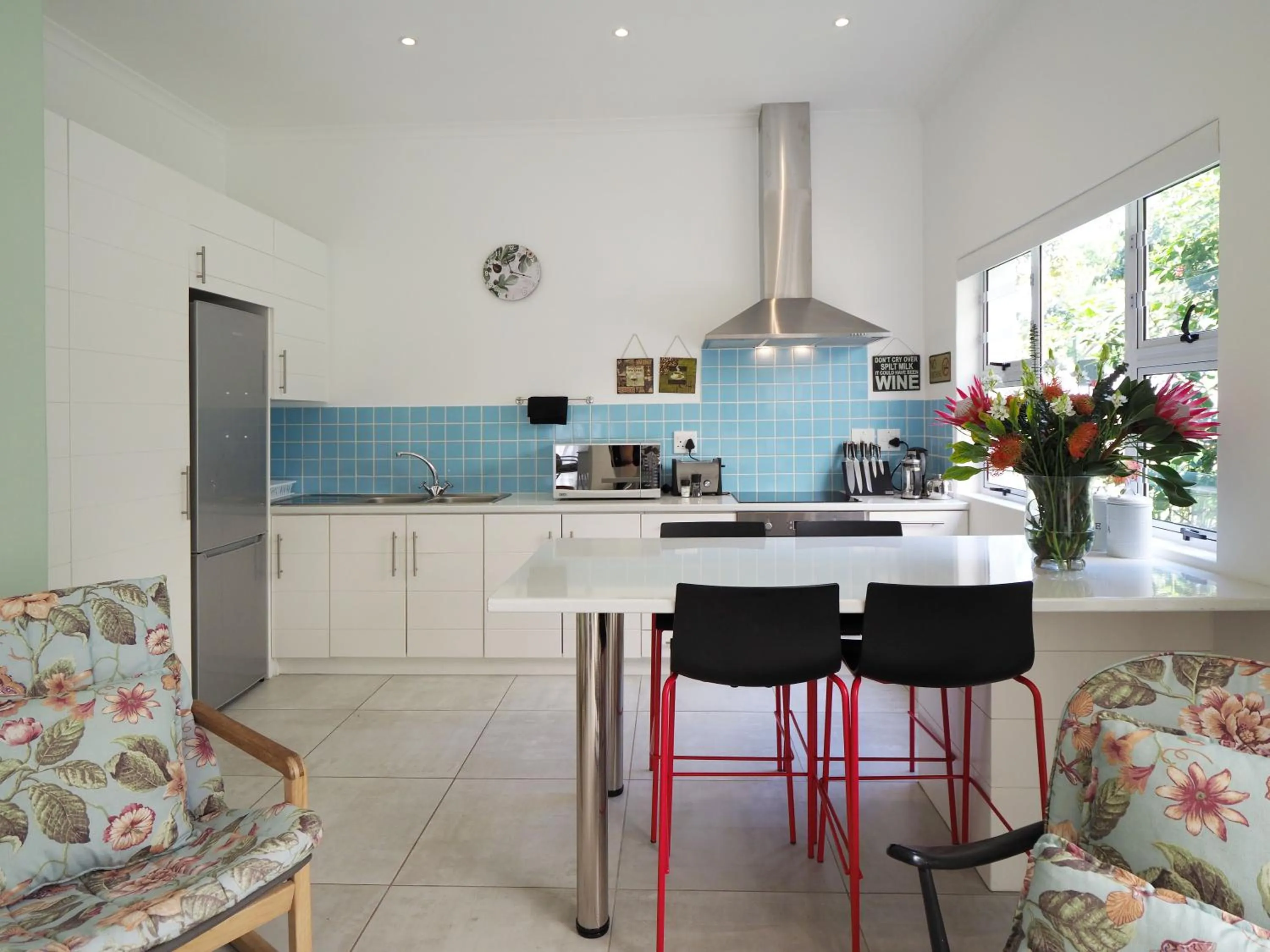 Living room in Waterland Lodge