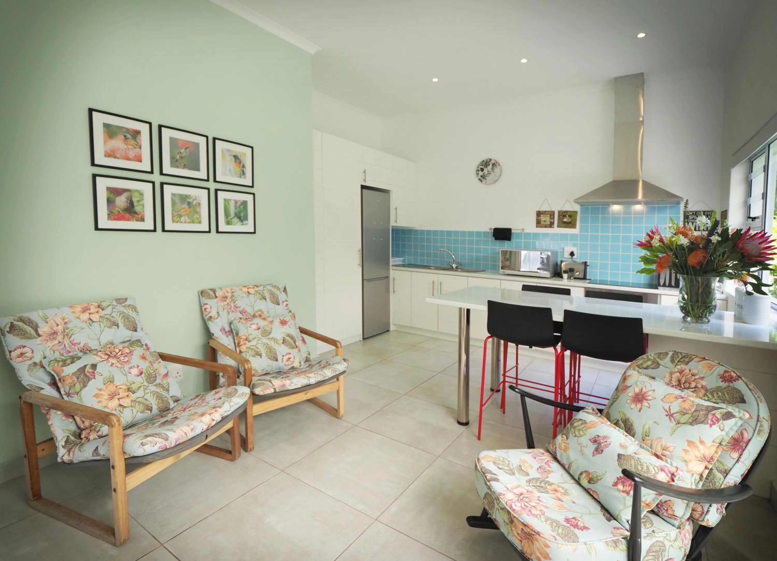 Living room in Waterland Lodge