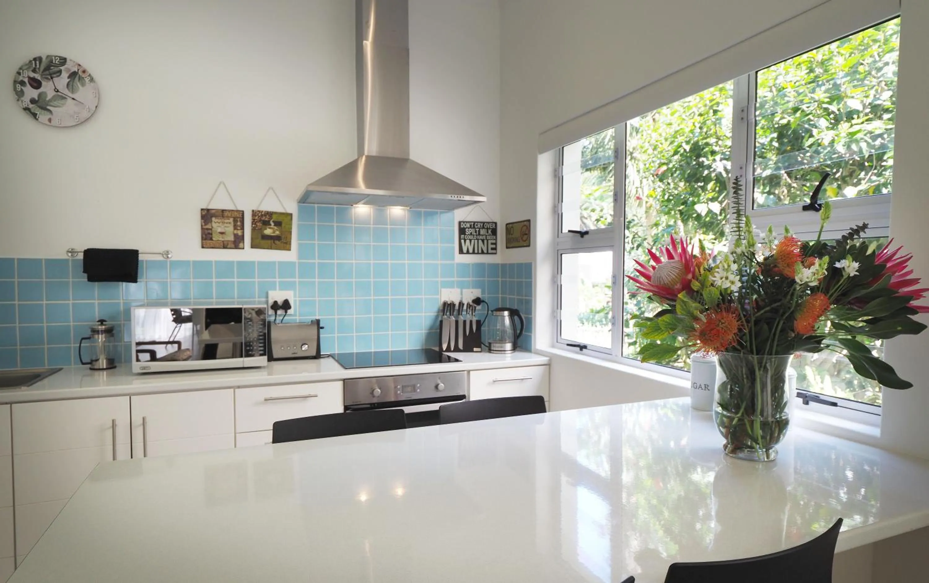 Kitchen or kitchenette in Waterland Lodge