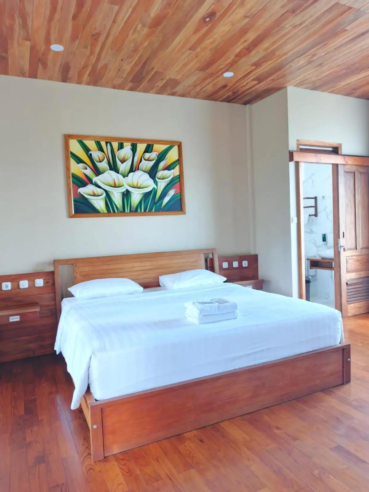 Bed in Spring Hill Hotel Ruteng