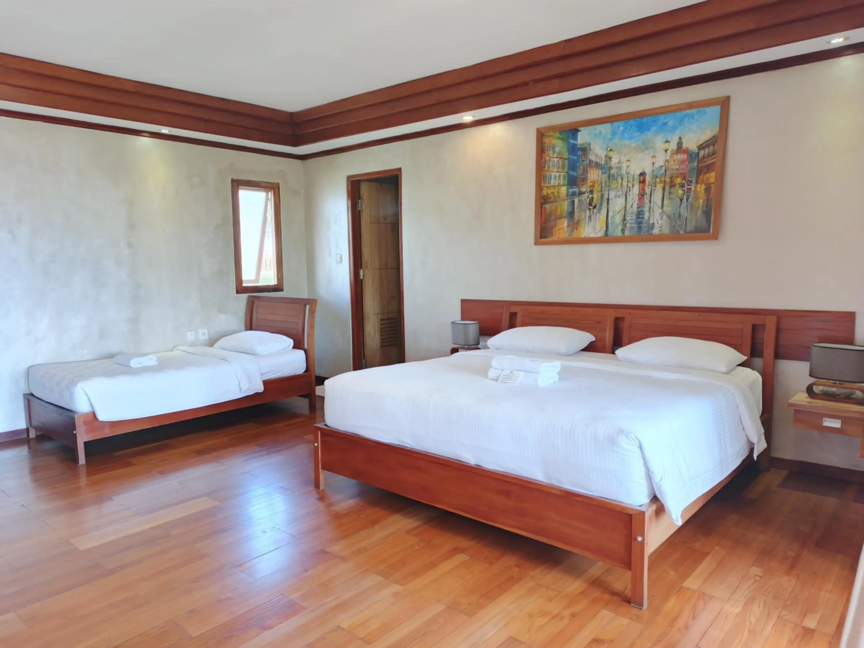 Bed in Spring Hill Hotel Ruteng
