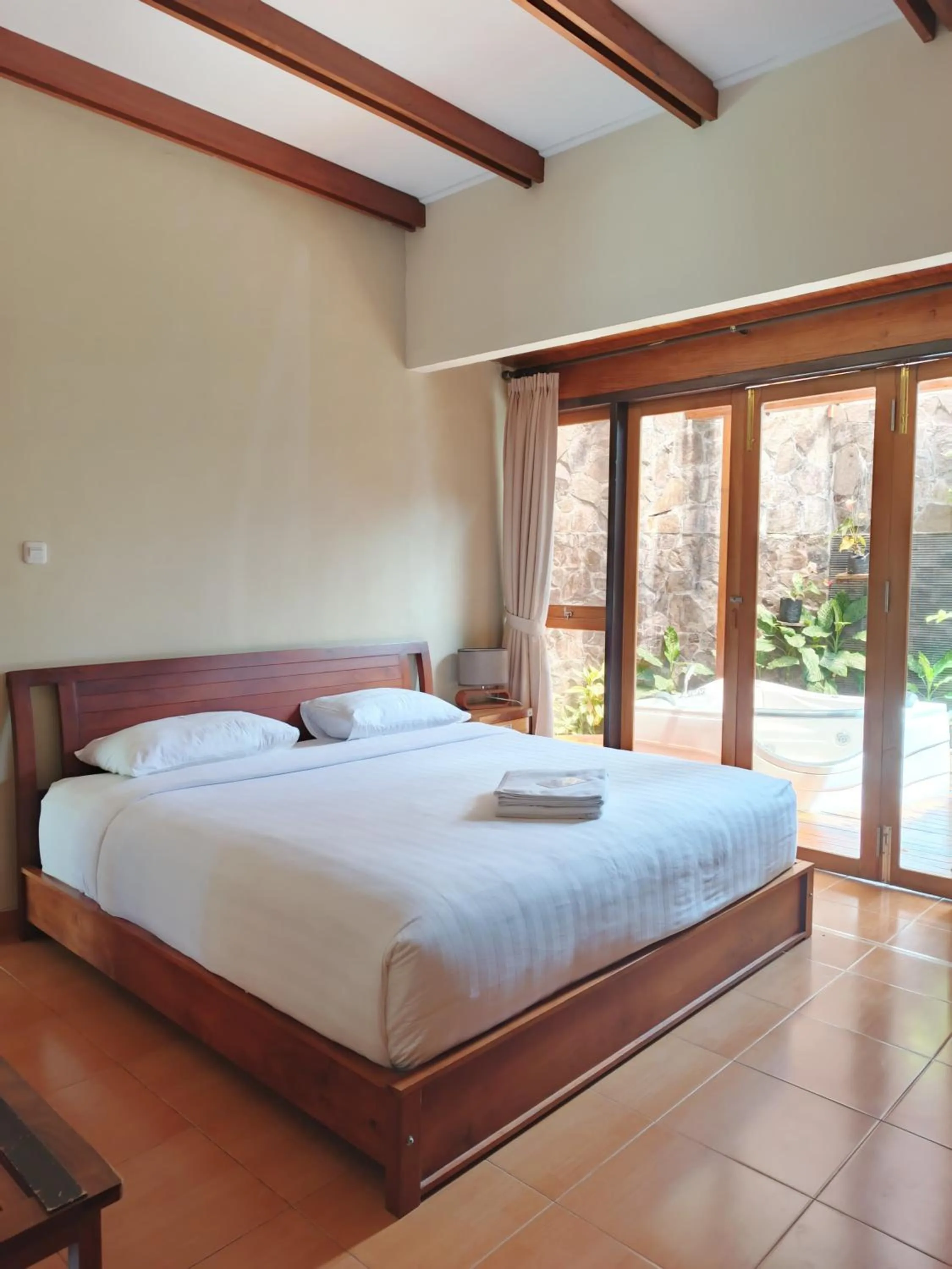 Bed in Spring Hill Hotel Ruteng