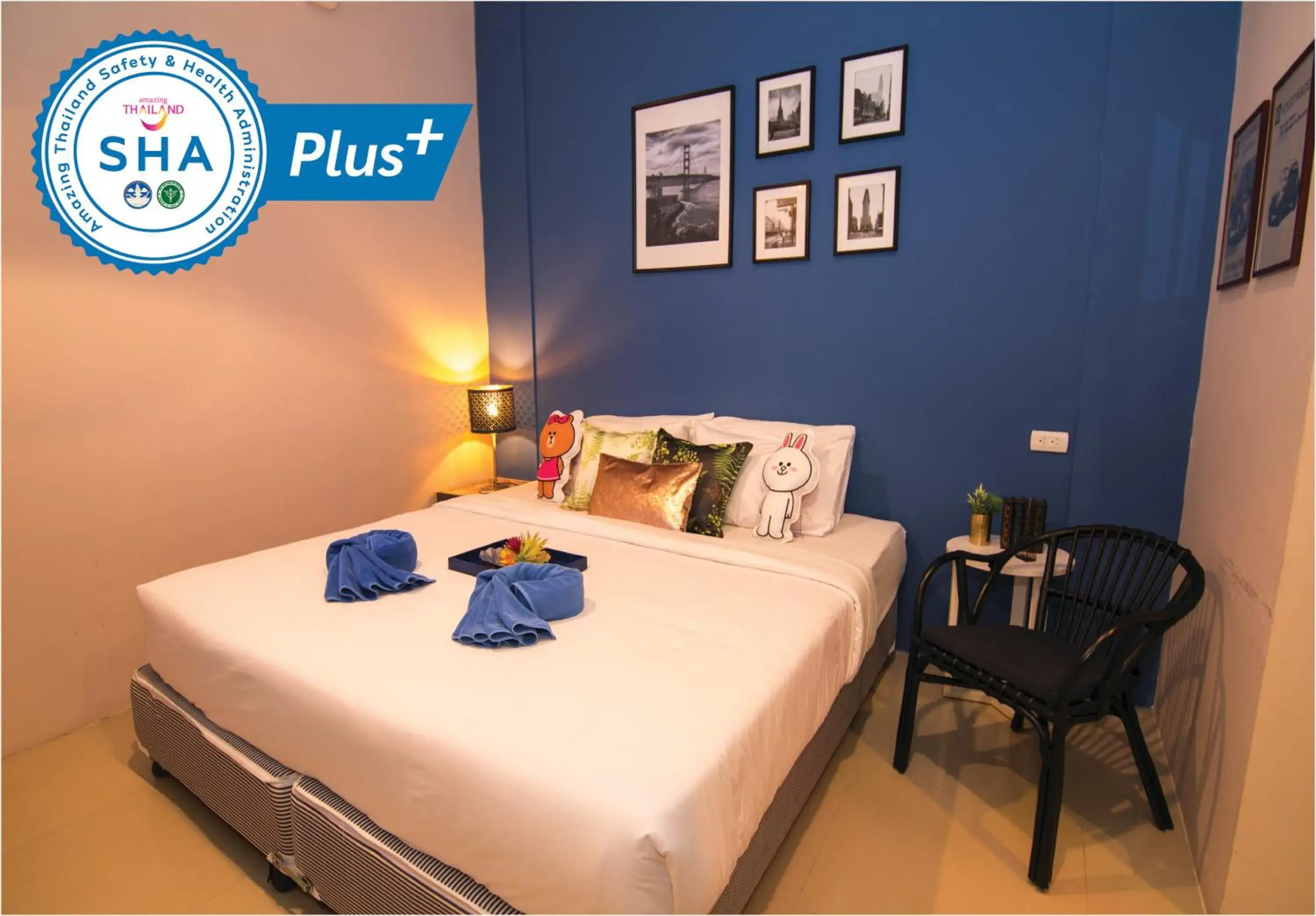 Bedroom, Bed in Pace Residence Pattaya Bedroom, Bed in Pace Residence Pattaya