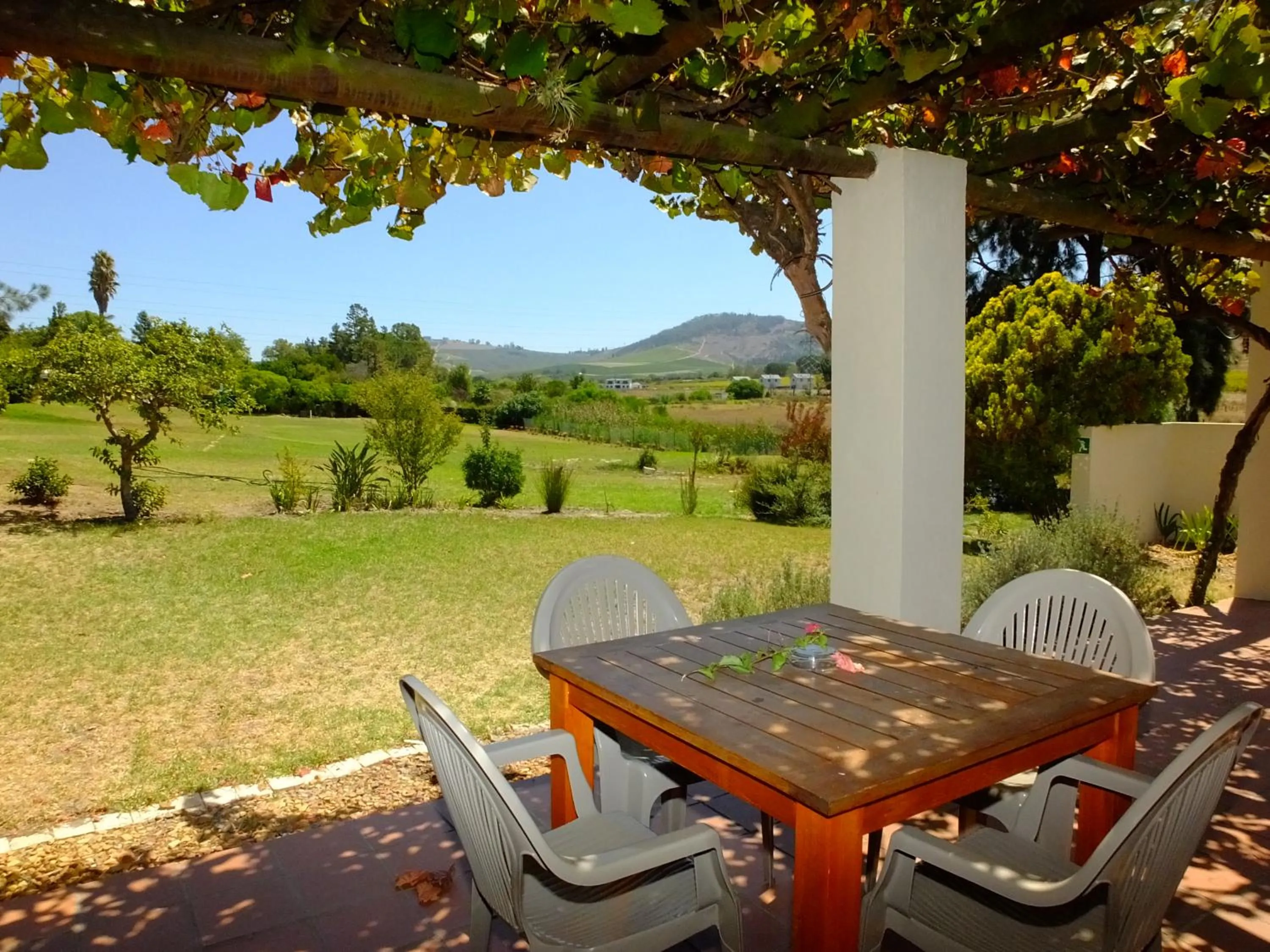 Patio in Lauradale Accommodation