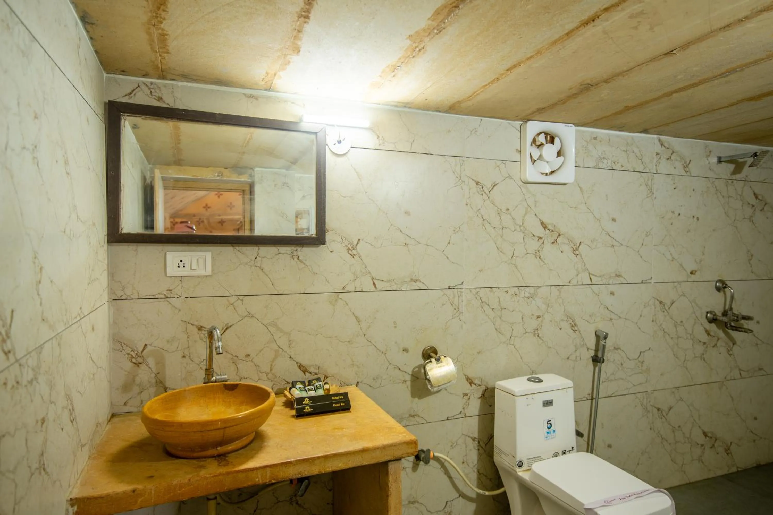 Bathroom in Heritage Juma Resort with swimming pool