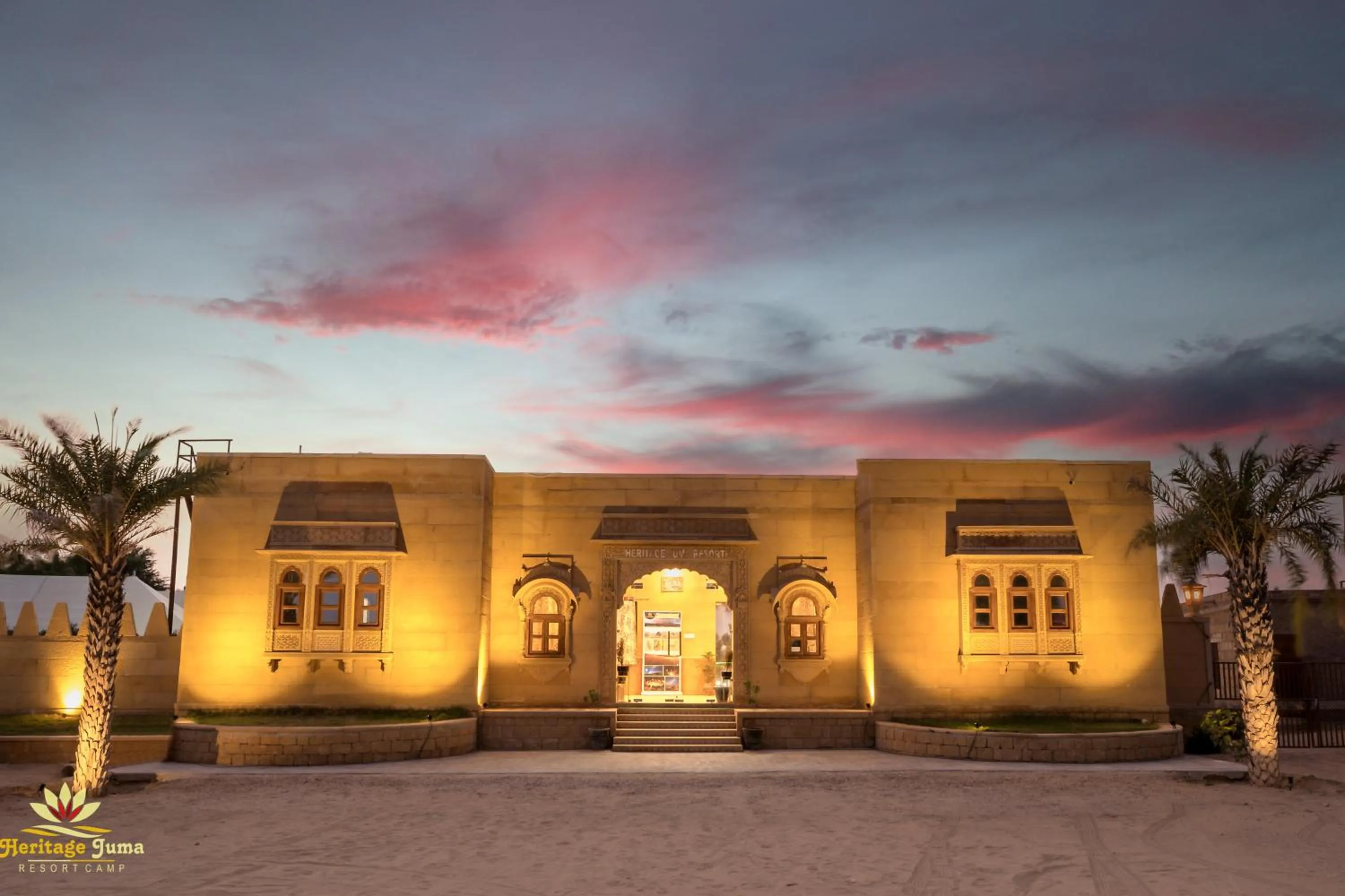Lobby or reception in Heritage Juma Resort with swimming pool