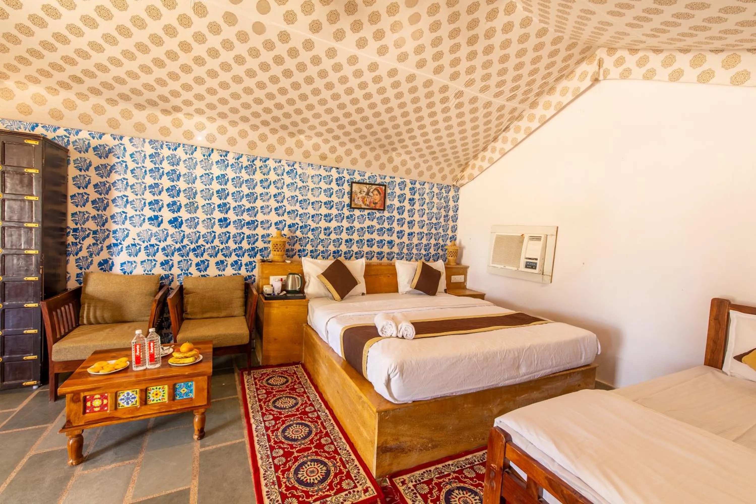 Bedroom, Bed in Heritage Juma Resort with swimming pool