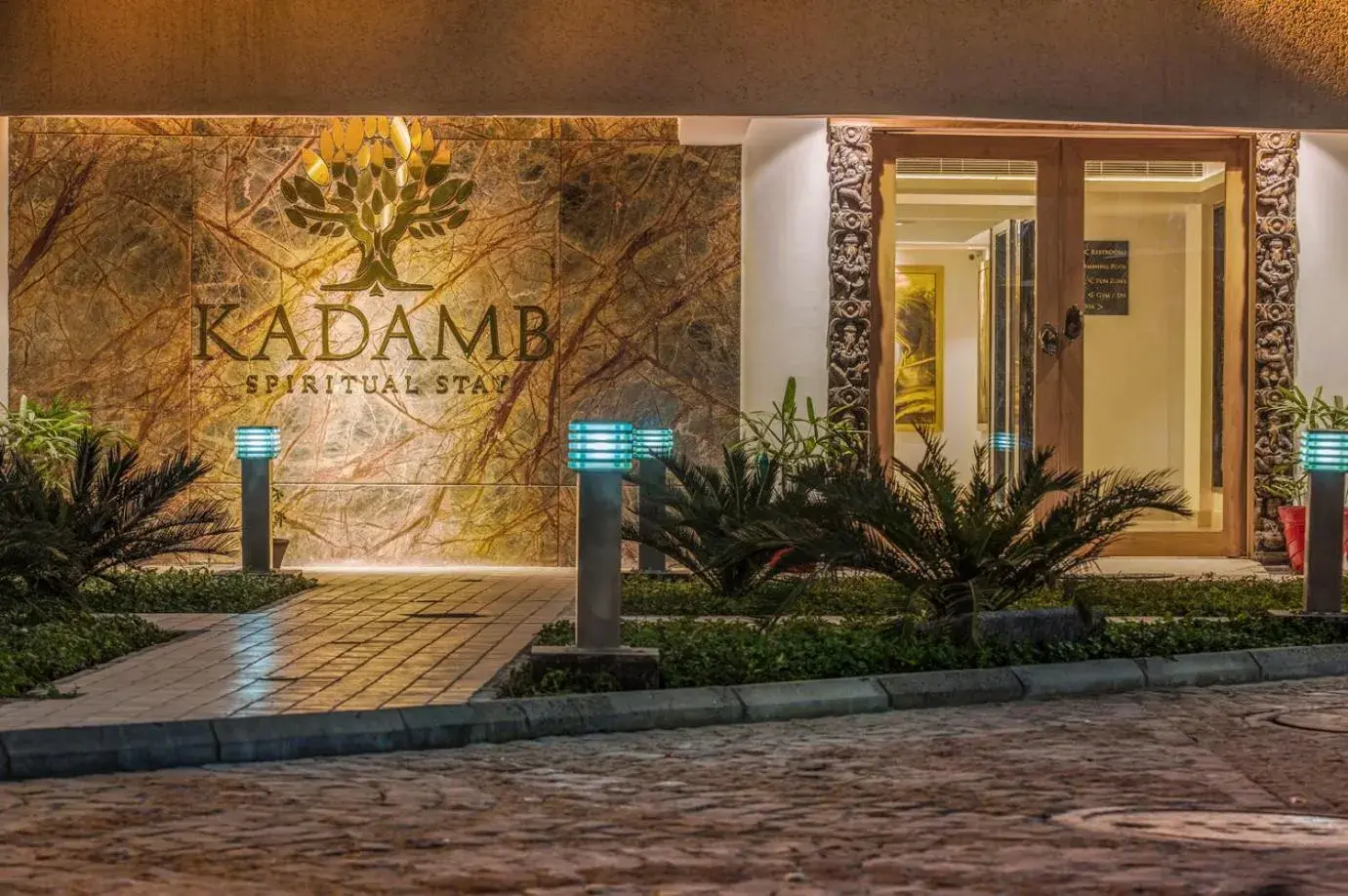 Facade/entrance in Kadamb Spritual stay Facade/entrance in Kadamb Spritual stay