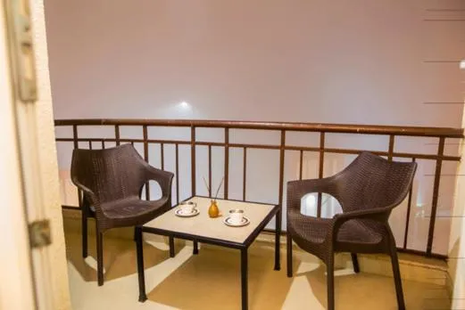 Balcony/Terrace in Kadamb Spritual stay