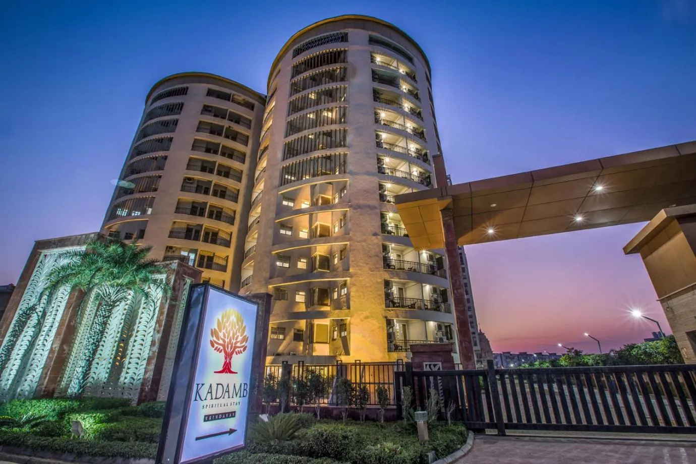 Property building in Kadamb Spritual stay