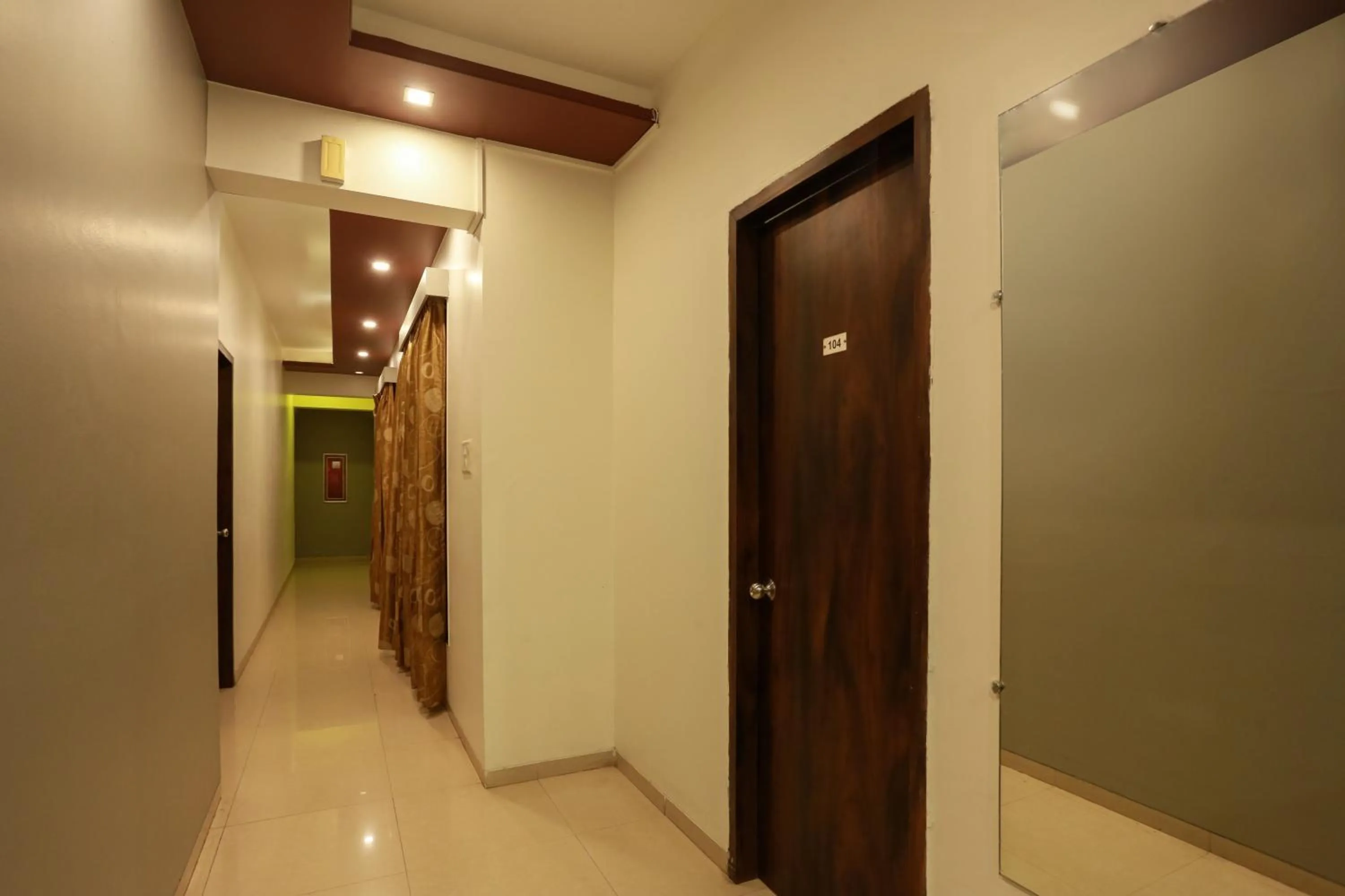 Inner courtyard view in Magnus Vosiv Suites Kalyani Nagar