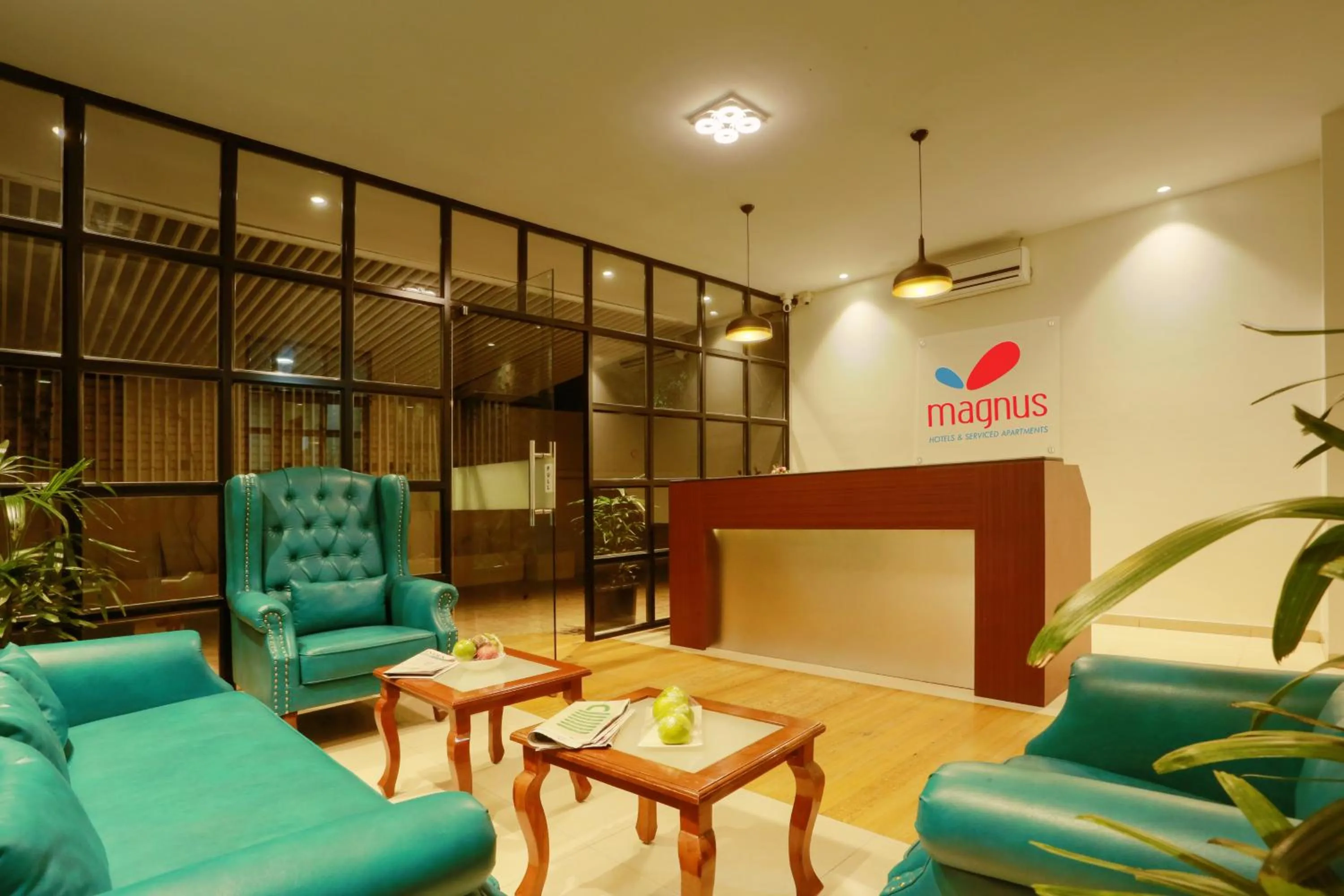 Seating area in Magnus Vosiv Suites Kalyani Nagar