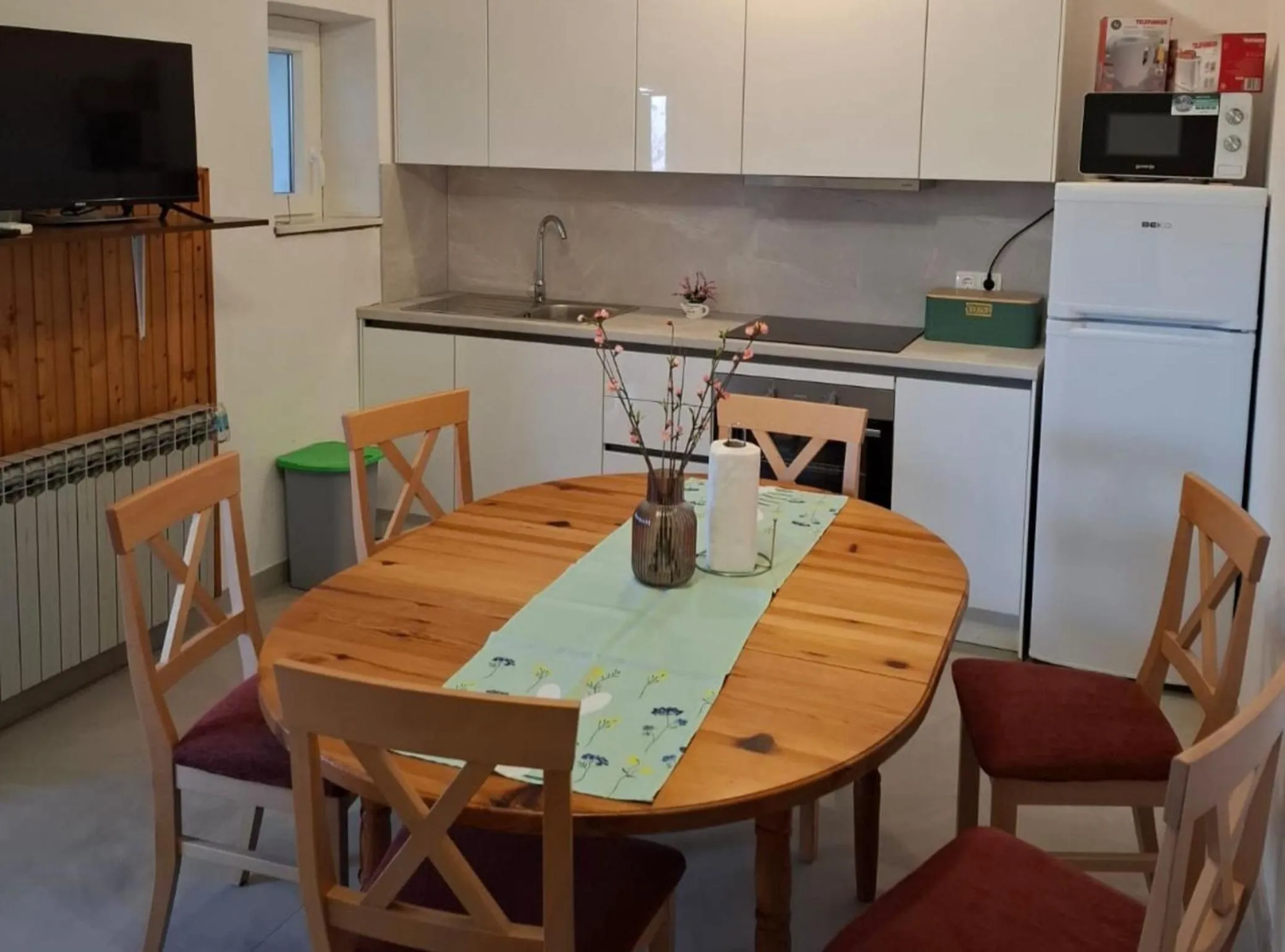 Dining area in Apartments Marita