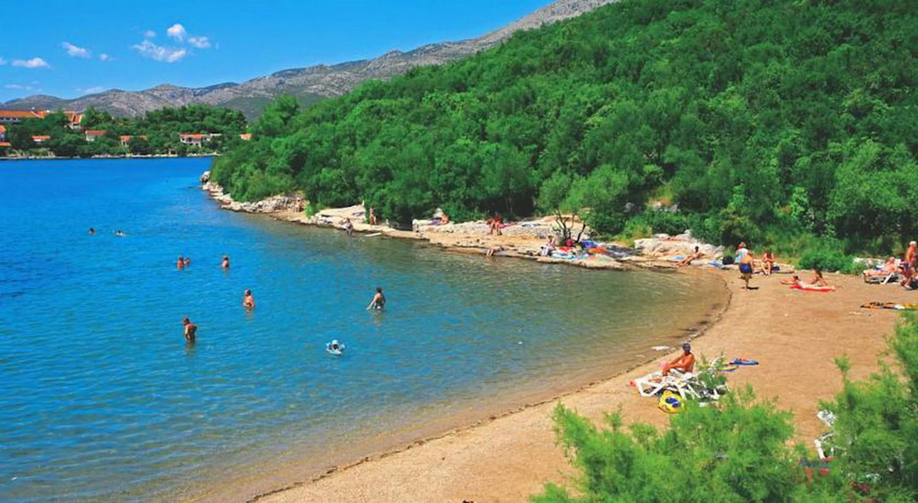 Natural landscape in Apartments Marita