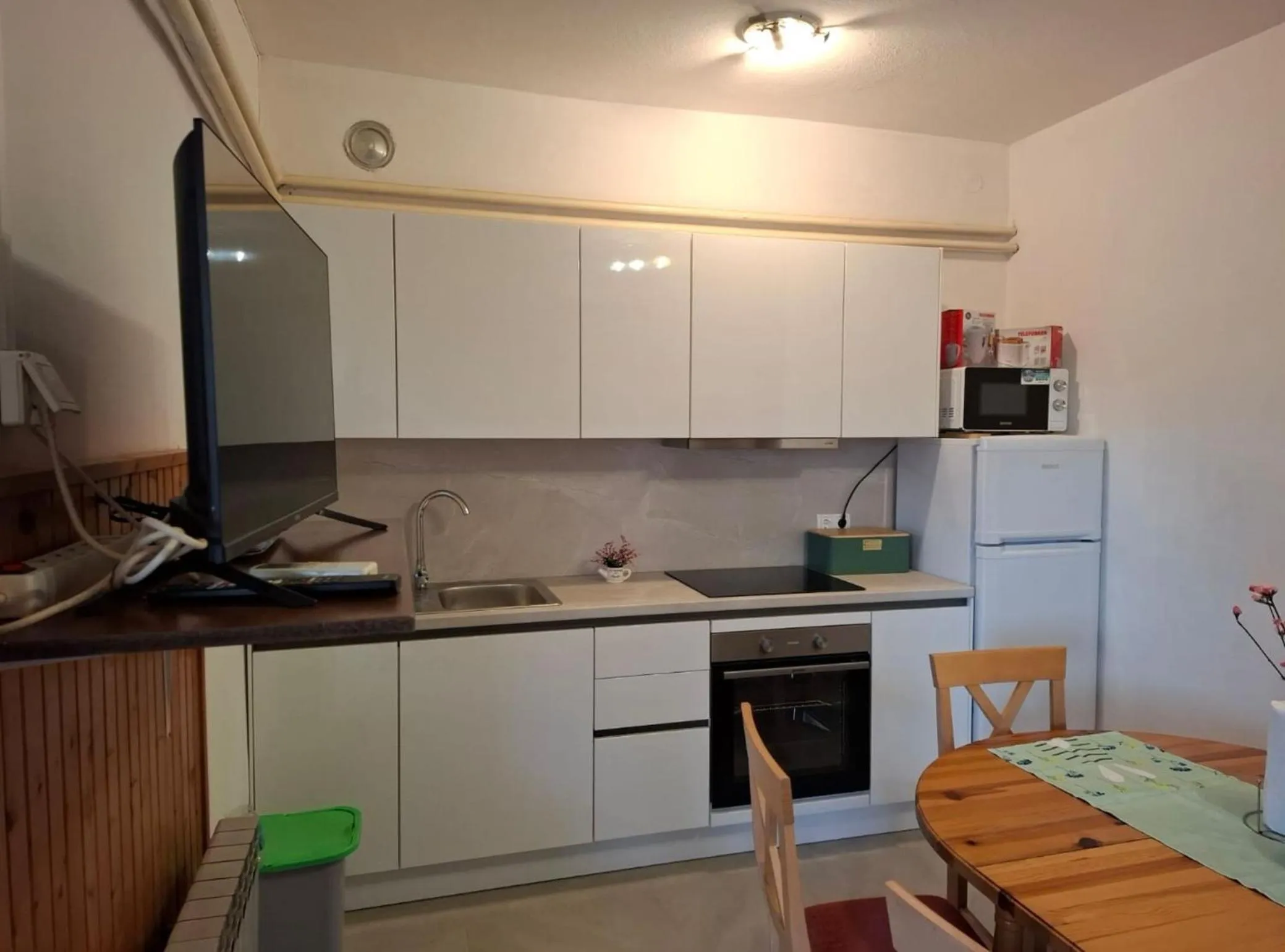 Kitchen or kitchenette in Apartments Marita