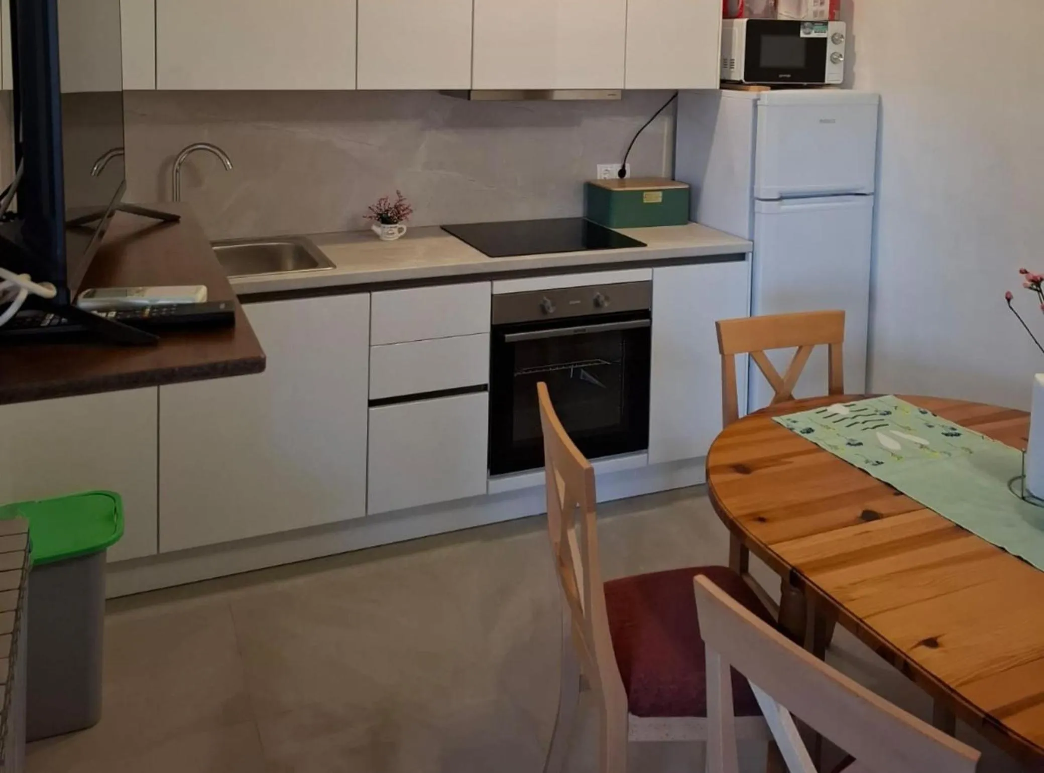 Kitchen or kitchenette in Apartments Marita