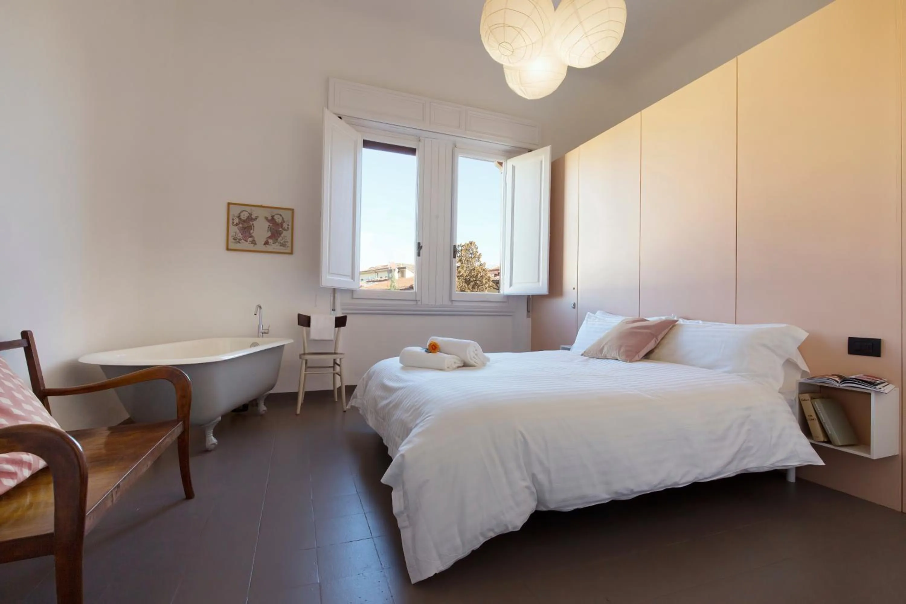 Photo of the whole room, Bed in Mòsì Firenze