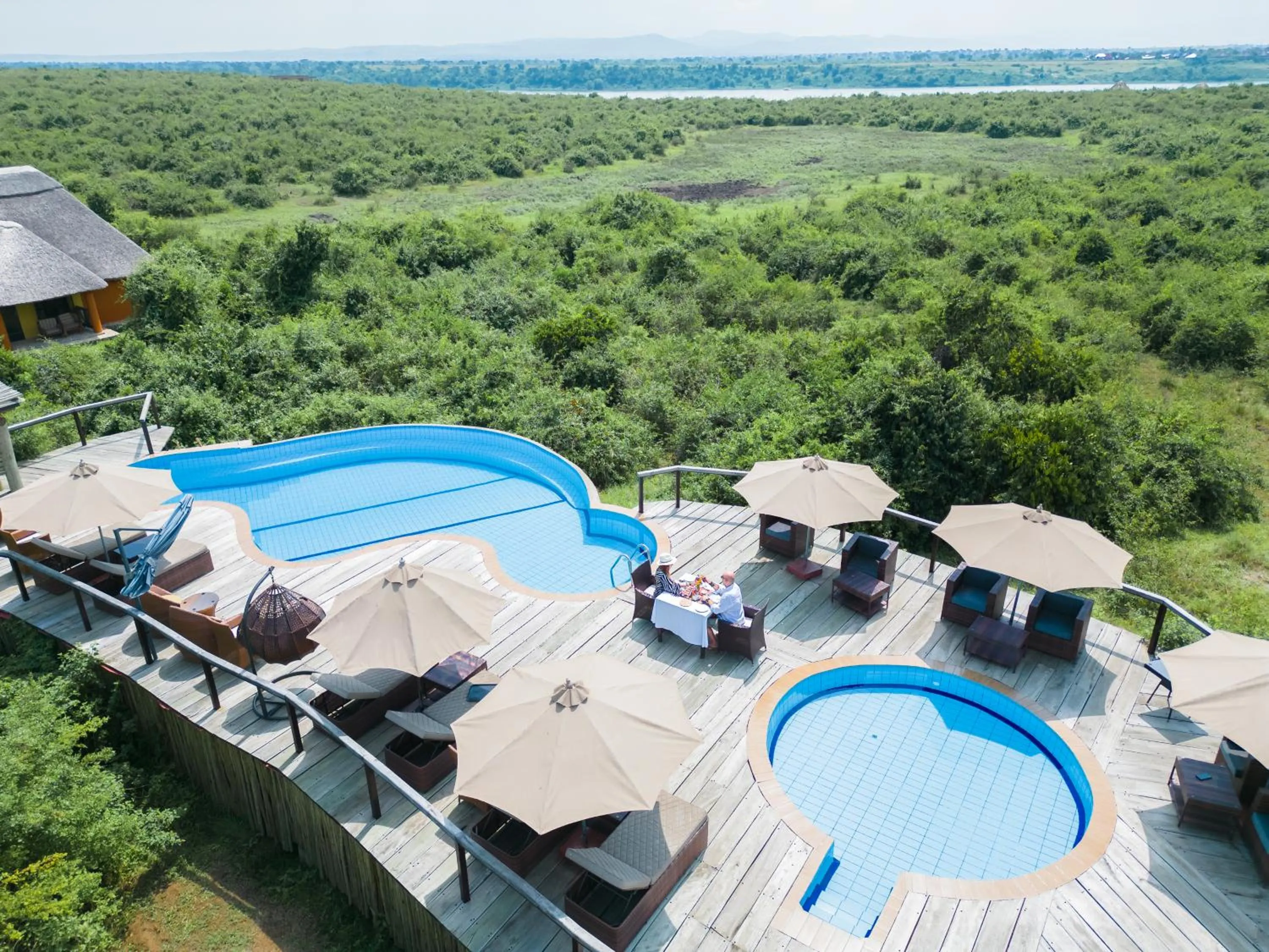 Natural landscape in Buffalo Safari Lodge