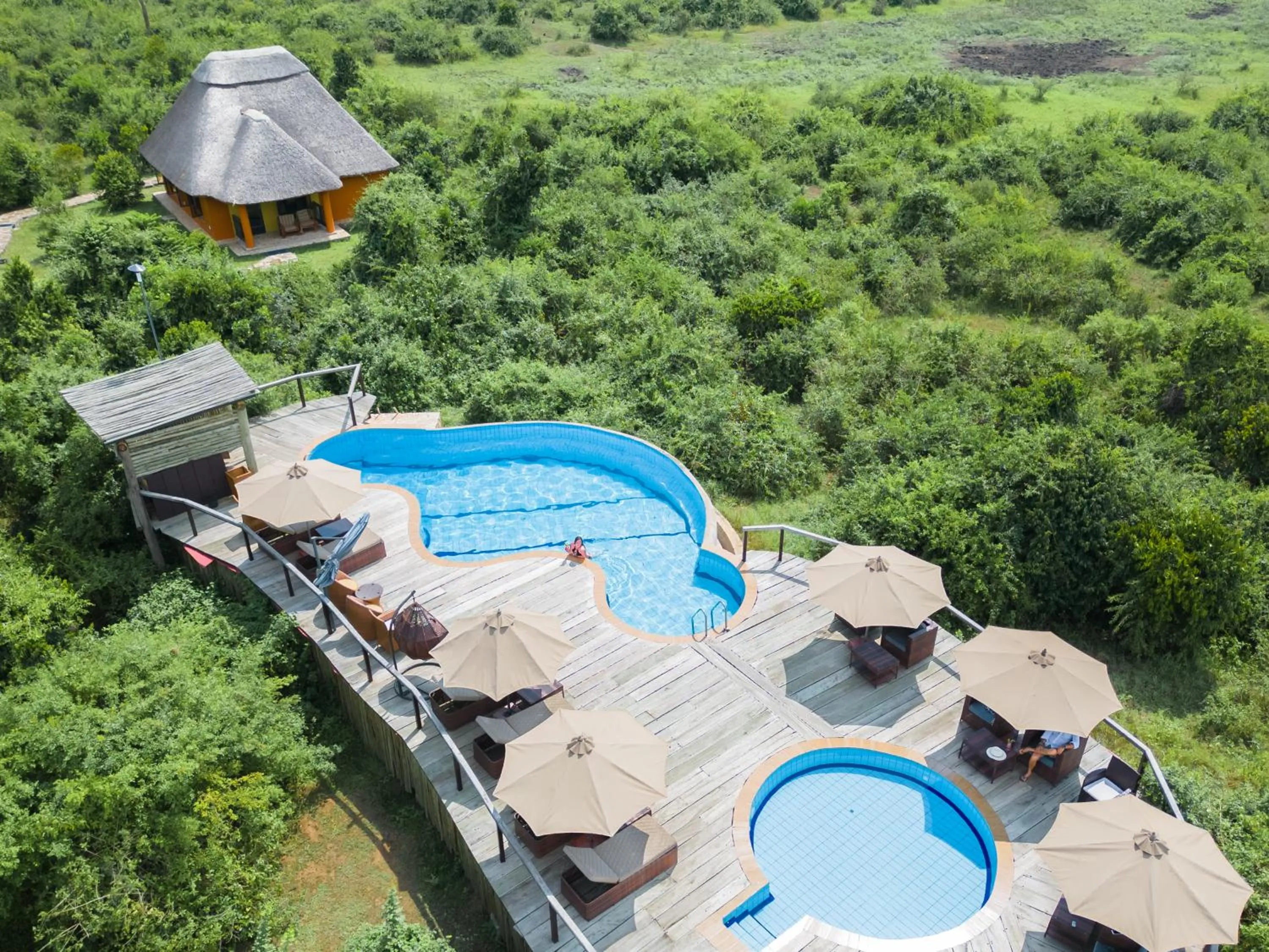 Property building in Buffalo Safari Lodge