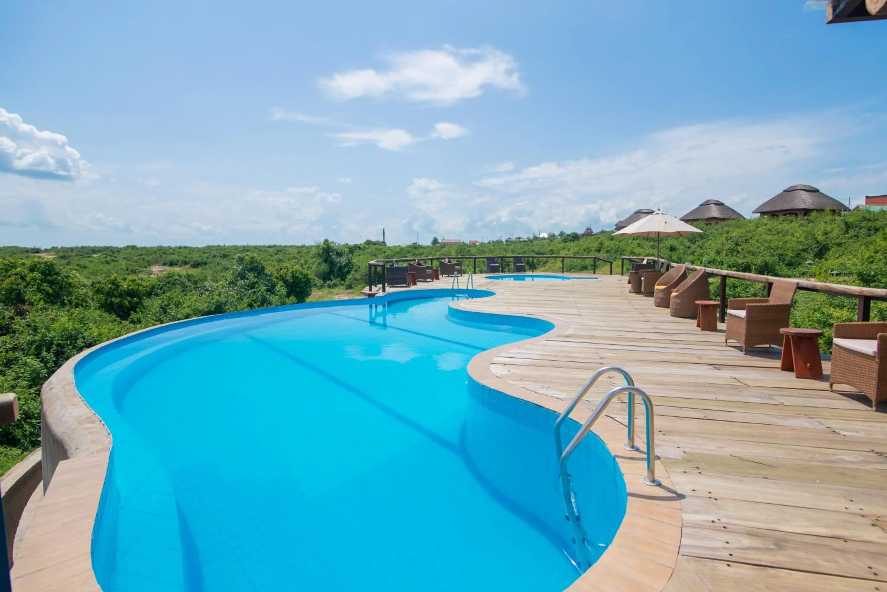 Natural landscape in Buffalo Safari Lodge