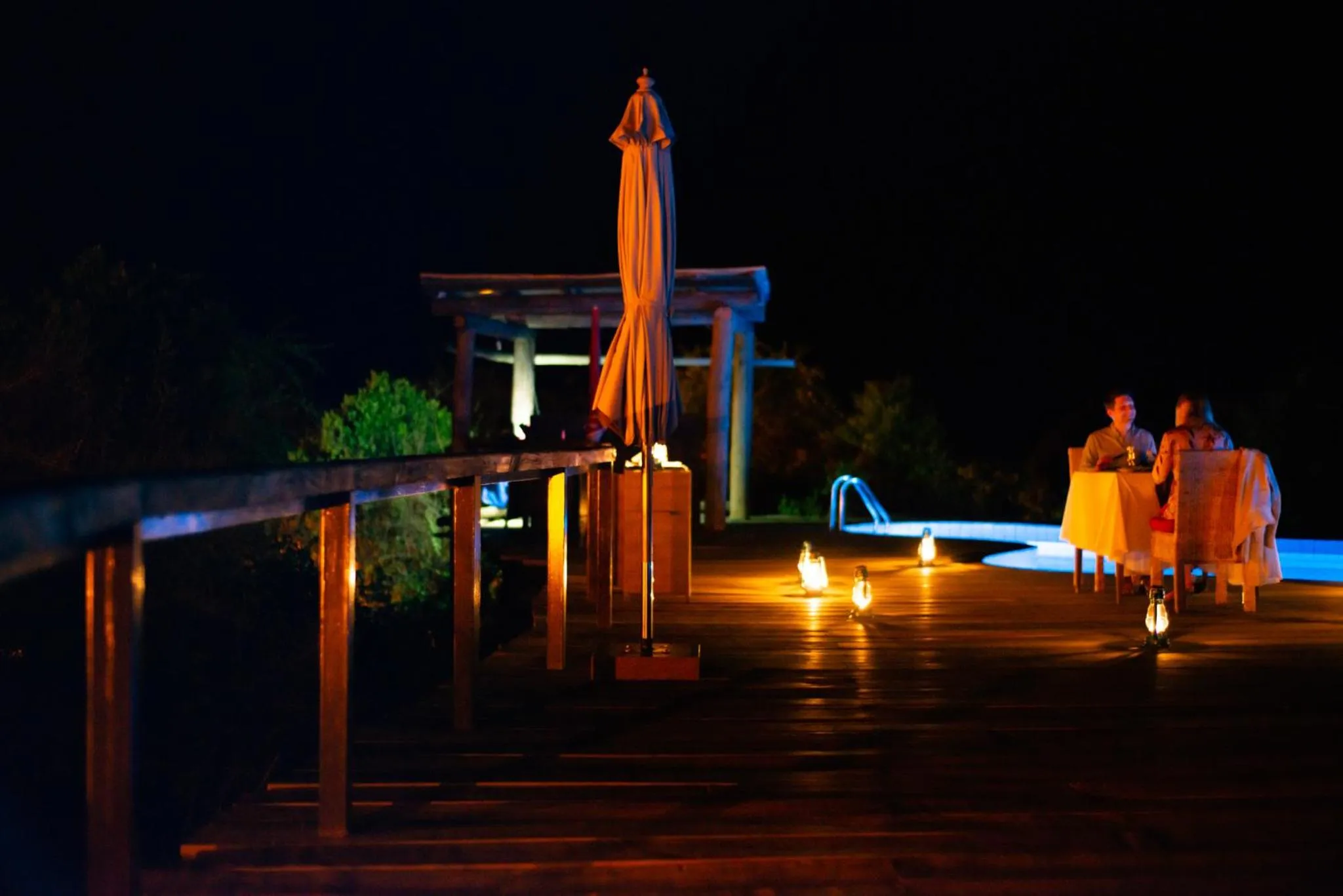 Swimming pool in Buffalo Safari Lodge