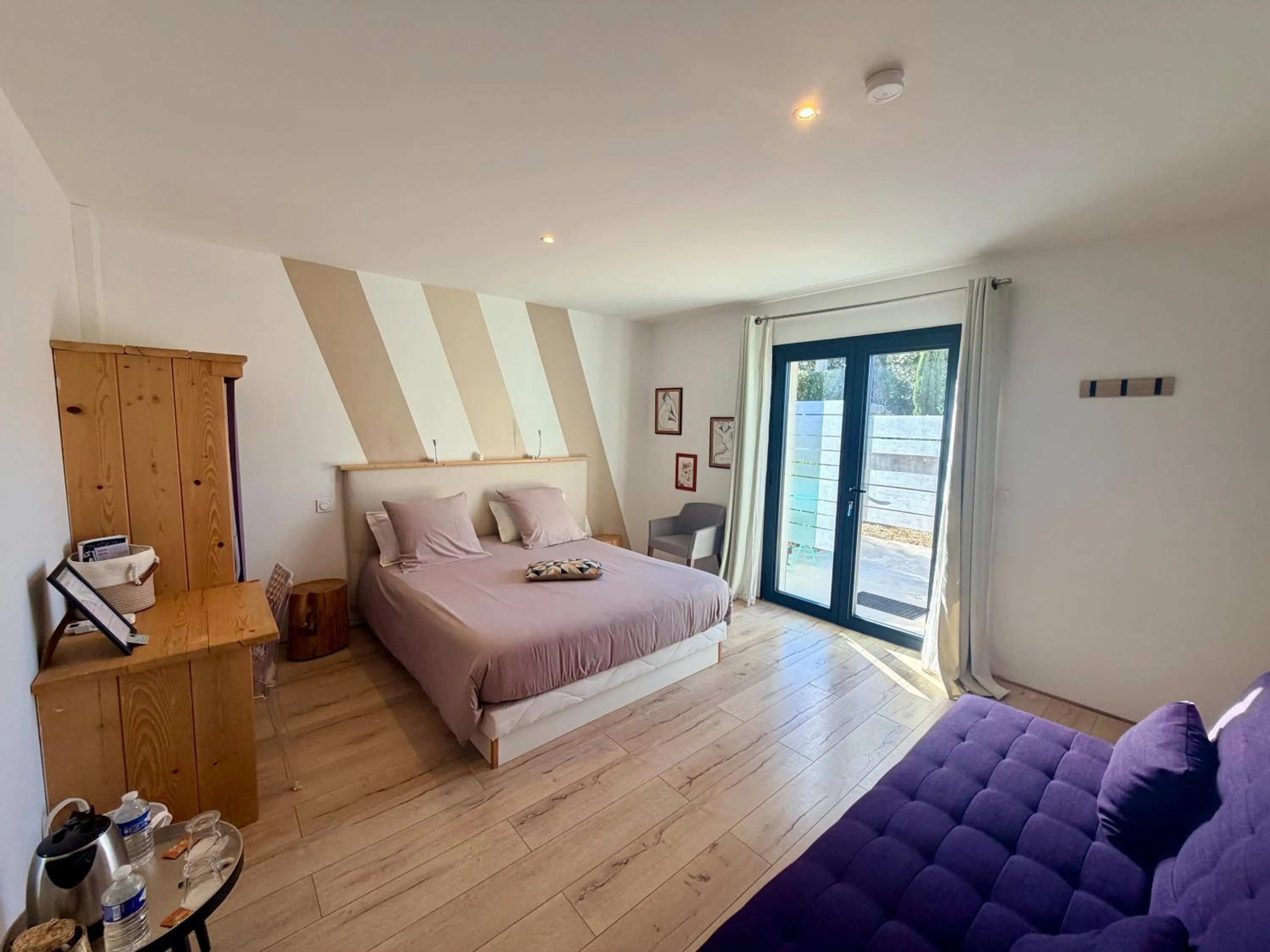 Bed in CARPE DIEM Résidence Hôtelière