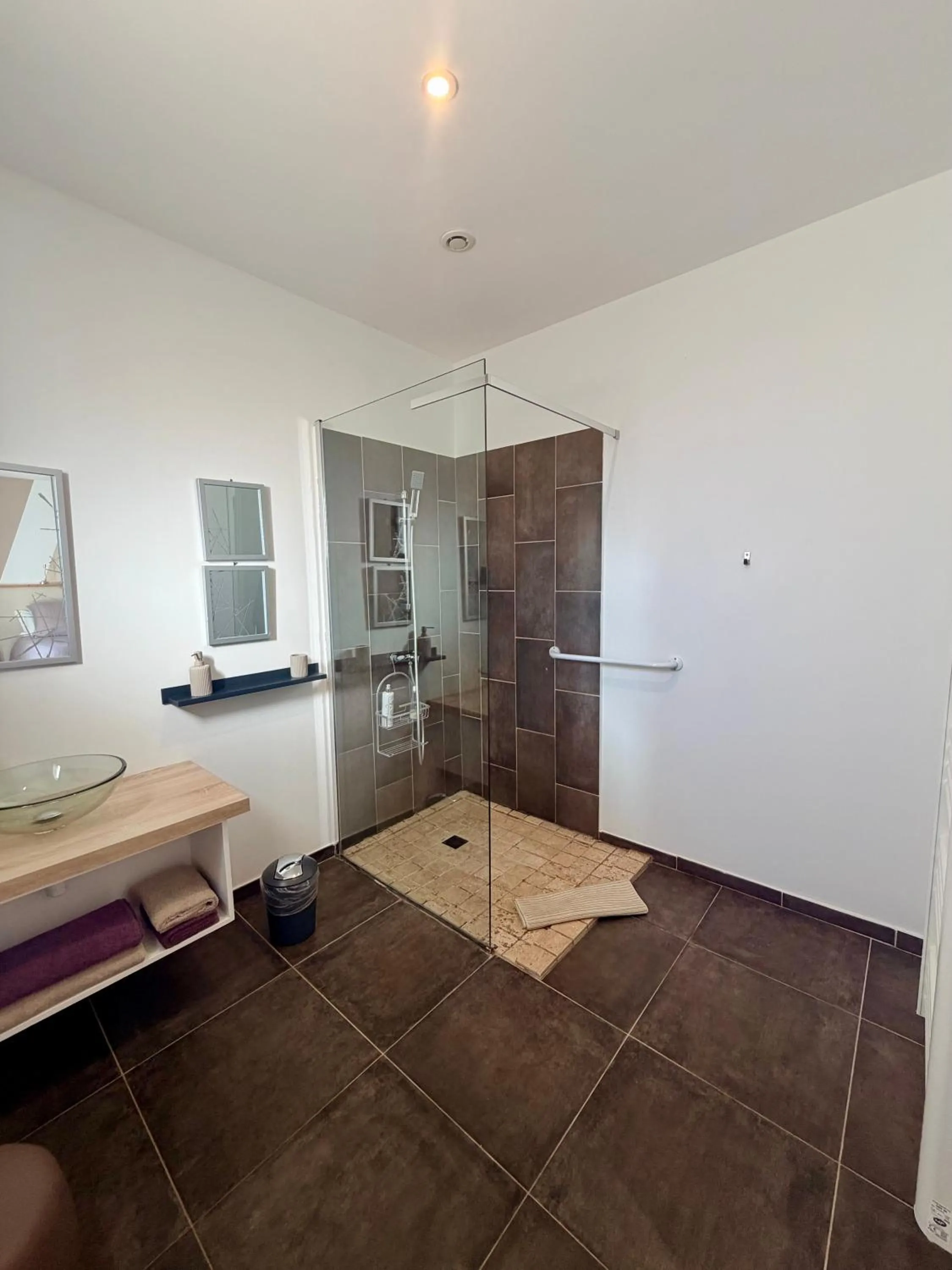 Shower in CARPE DIEM Résidence Hôtelière